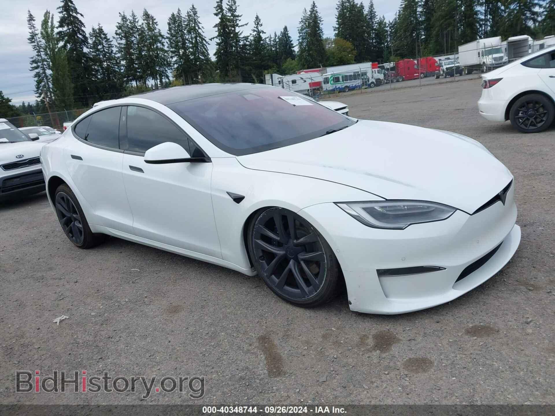 Фотография 5YJSA1E57NF464864 - TESLA MODEL S 2022