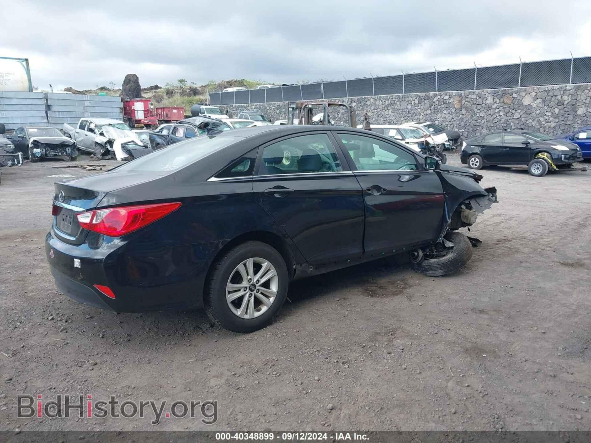 2014 HYUNDAI SONATA - VIN: 5NPEB4ACXEH855718 - Фото 4