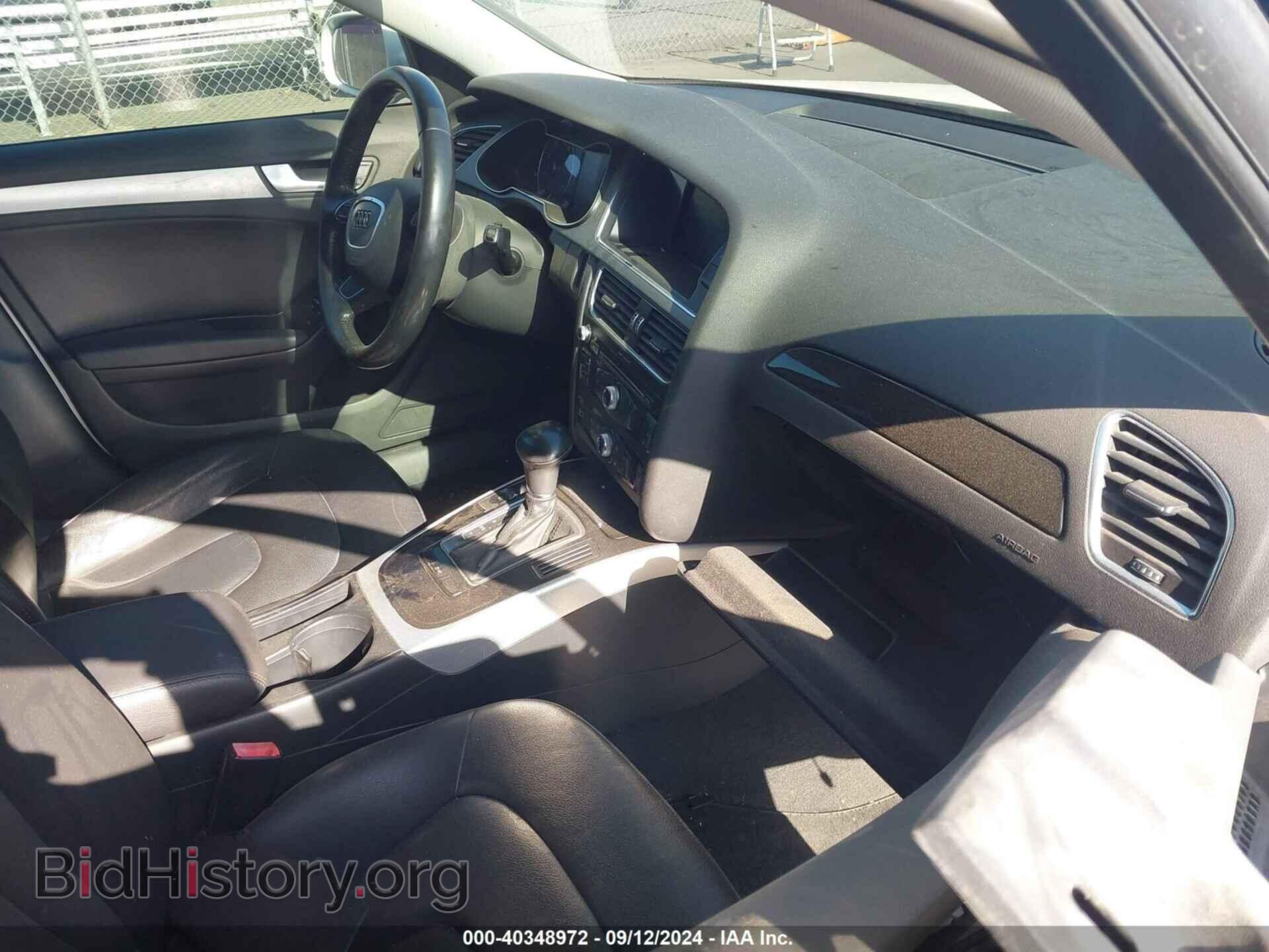 2013 AUDI A4 - VIN: WAUAFAFL7DA044164 - Фото 5