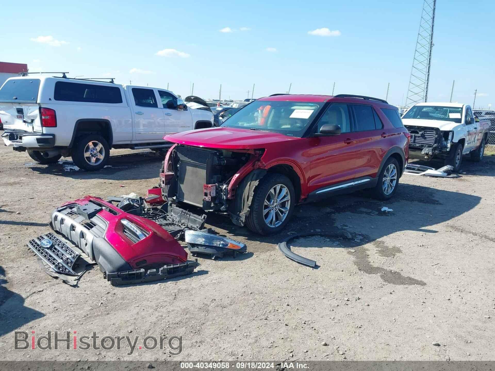 2020 FORD EXPLORER - VIN: 1FMSK7DH2LGA48523 - Фото 2