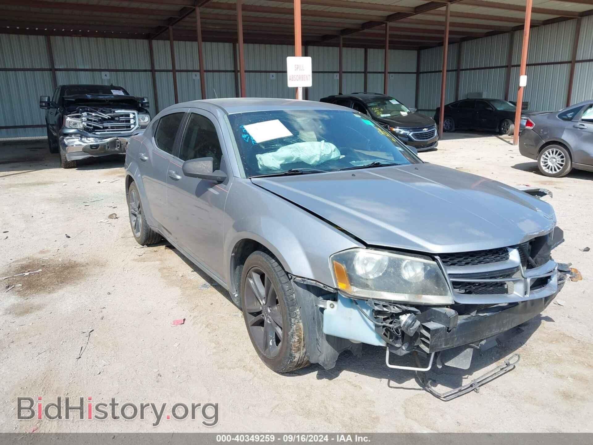 Фотография 1C3CDZAG8DN760207 - DODGE AVENGER 2013