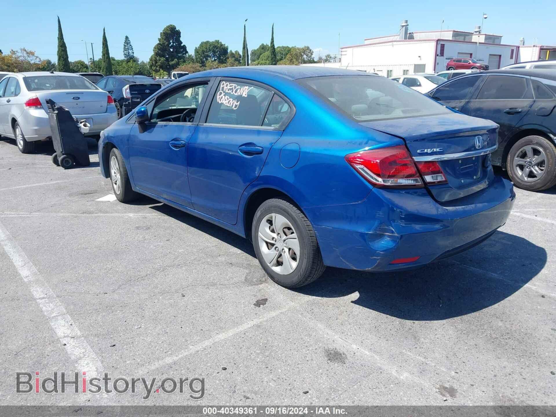 2015 HONDA CIVIC - VIN: 2HGFB2F56FH563630 - Фото 3