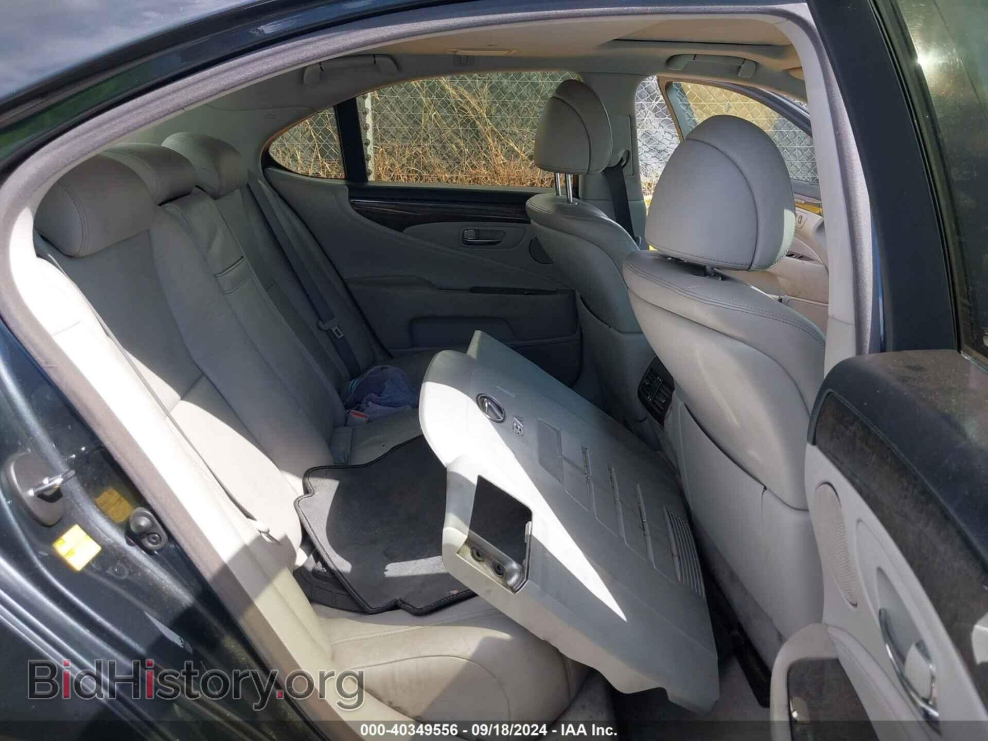 2010 LEXUS LS 460 - VIN: JTHBL5EF6A5094219 - Фото 8