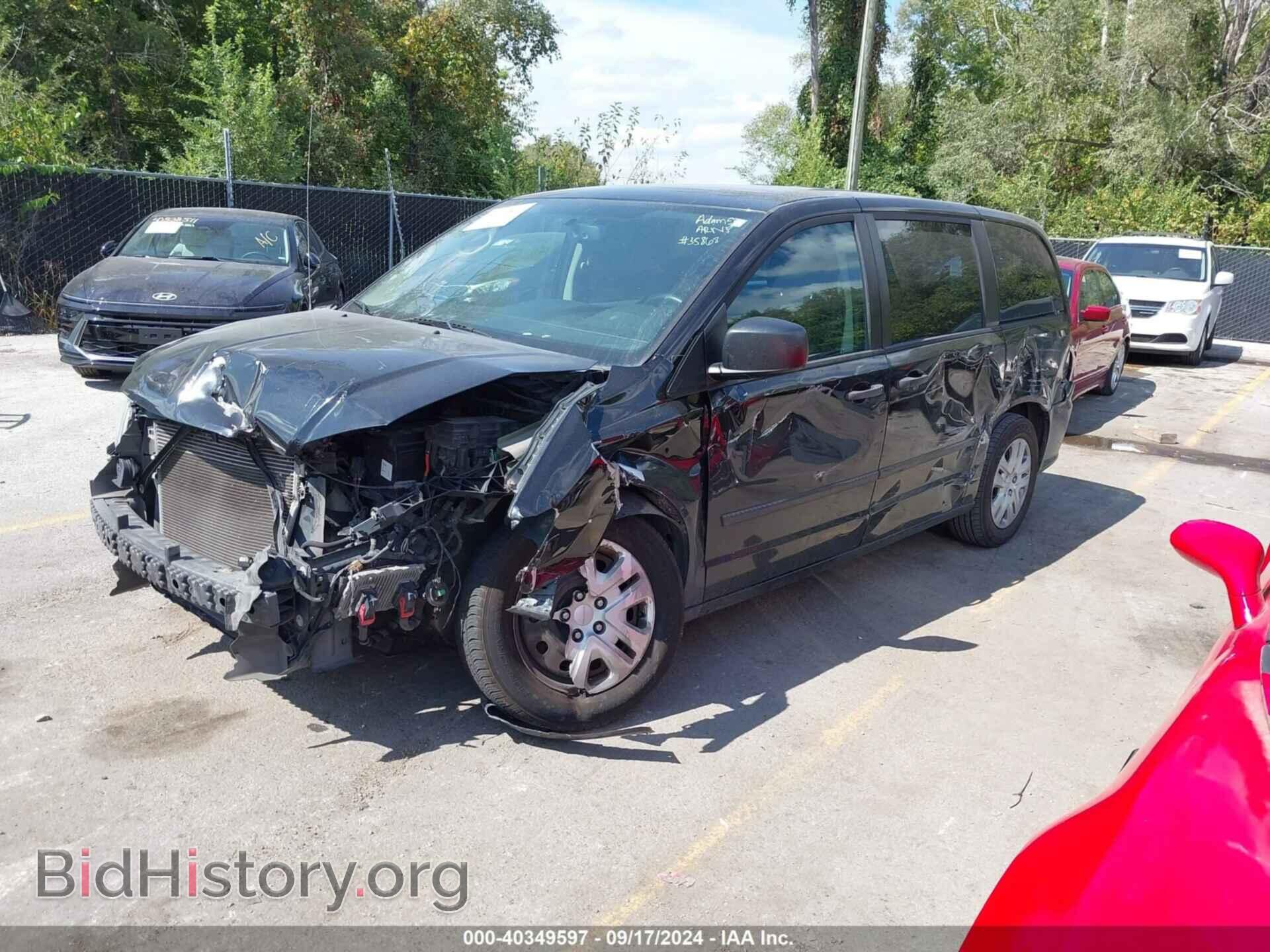 2016 DODGE GRAND CARAVAN - VIN: 2C4RDGBG8GR316793 - Фото 2