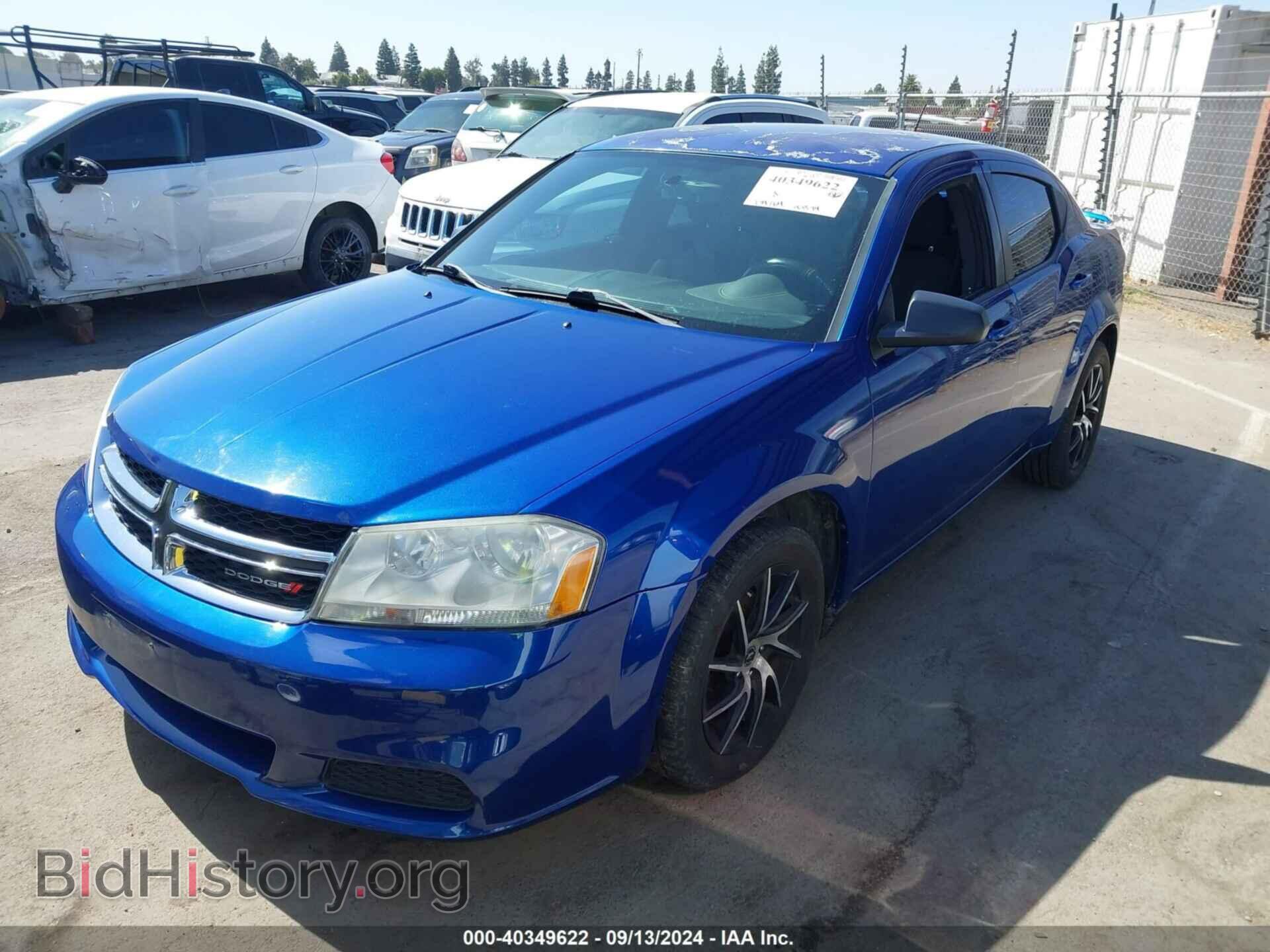 2014 DODGE AVENGER - VIN: 1C3CDZAG6EN193898 - Фото 2