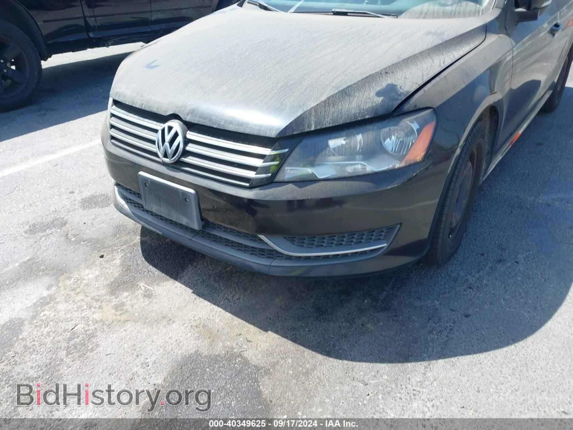 2013 VOLKSWAGEN PASSAT - VIN: 1VWAP7A32DC046819 - Фото 6