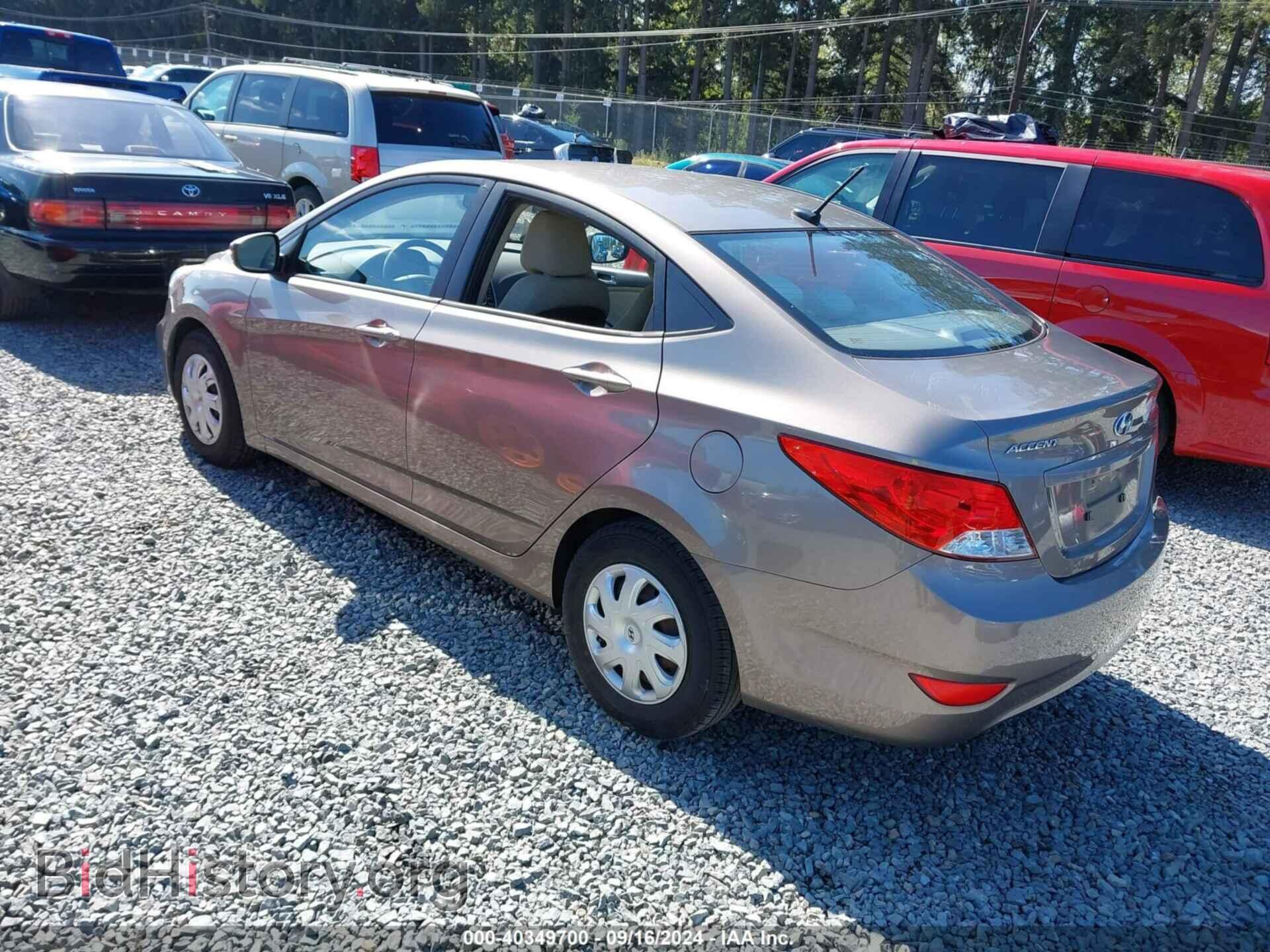 2013 HYUNDAI ACCENT - VIN: KMHCT4AE1DU330861 - Фото 3
