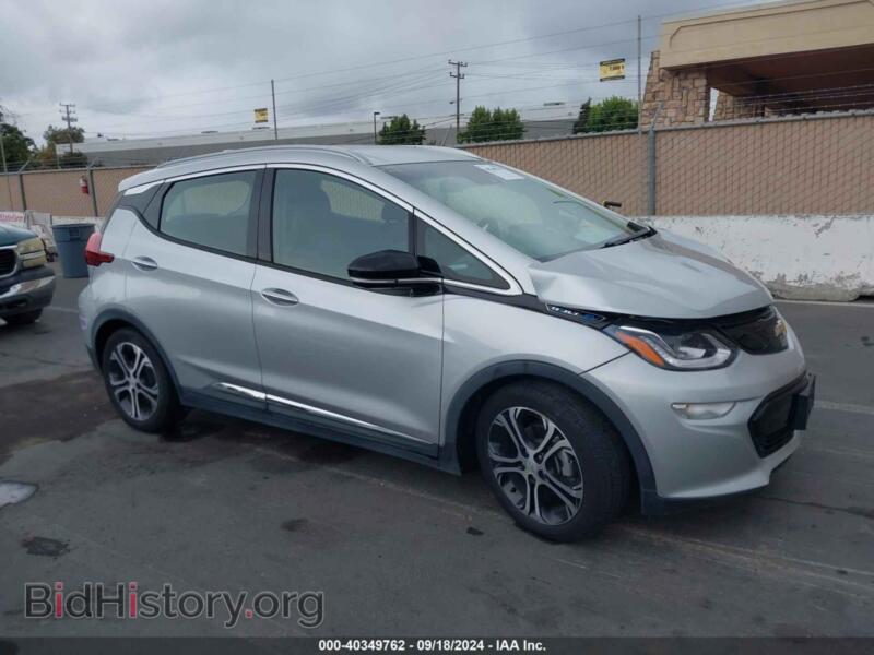 2019 Chevrolet BOLT EV Premier (VIN 1G1FZ6S00K4106873) — фото 1 из 20, IAAI, повреждение: передняя часть