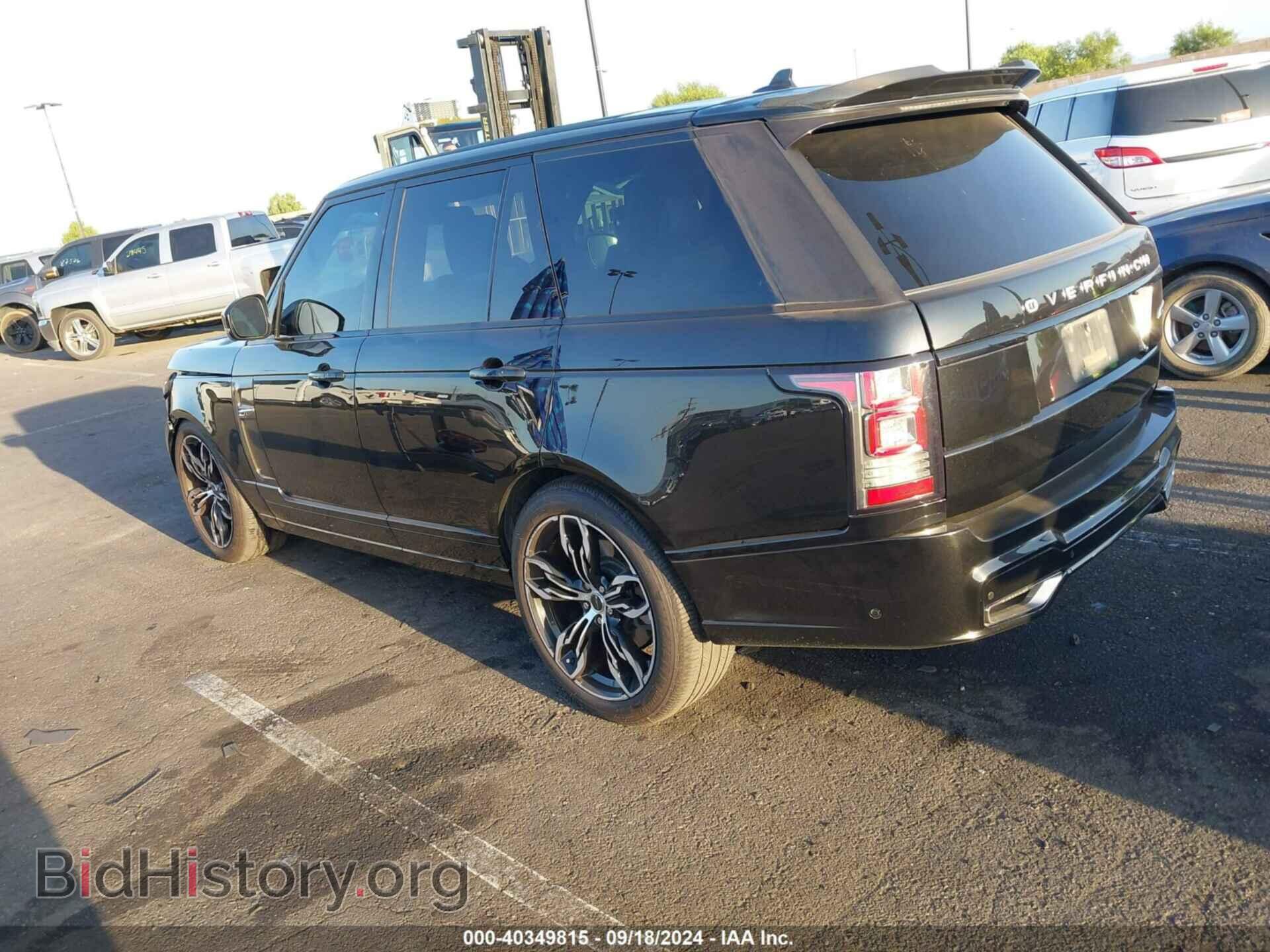 2016 LAND ROVER RANGE ROVER - VIN: SALGS2EF3GA301635 - Фото 3