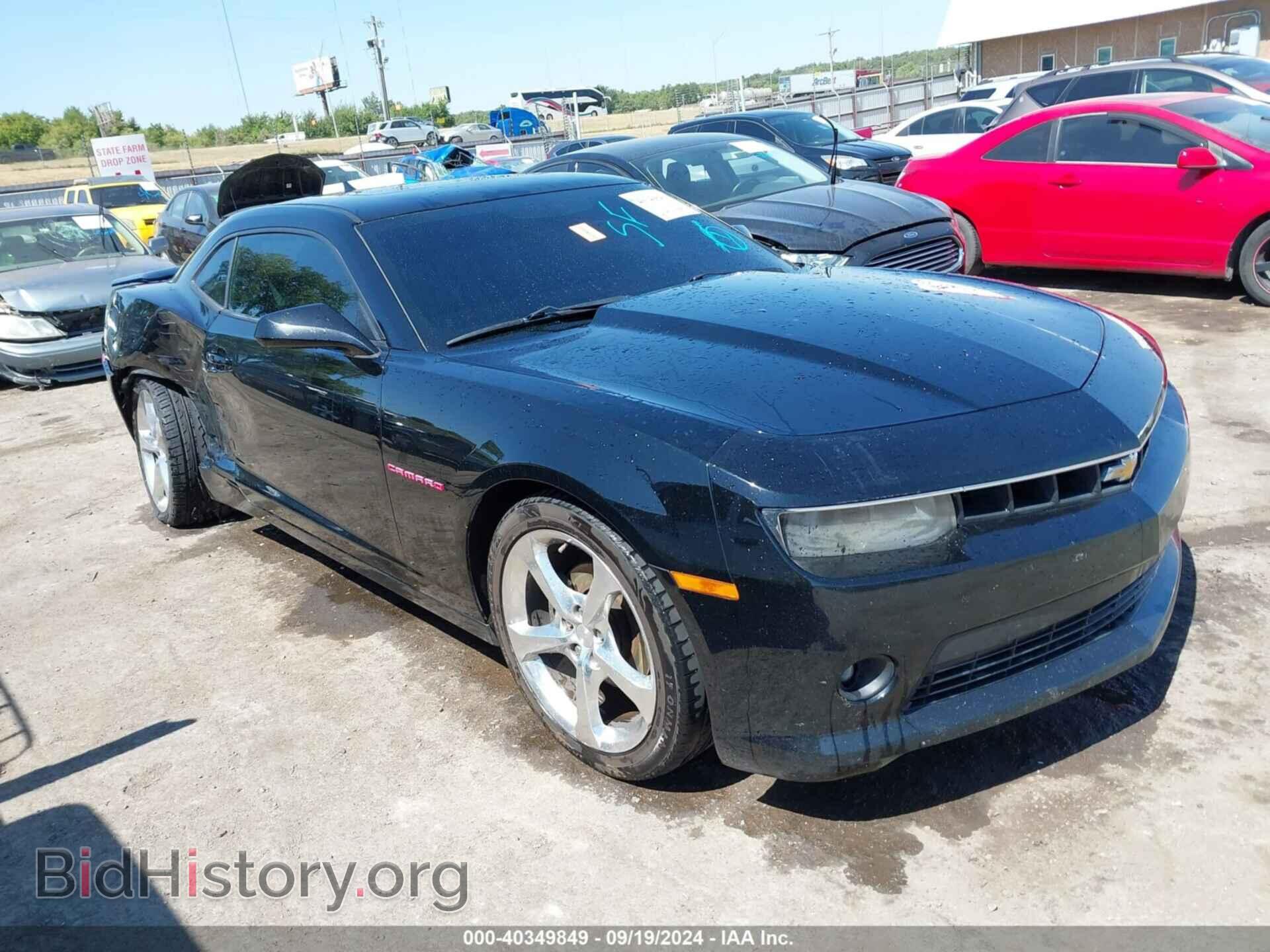 Photo 2G1FF1E39F9109727 - CHEVROLET CAMARO 2015