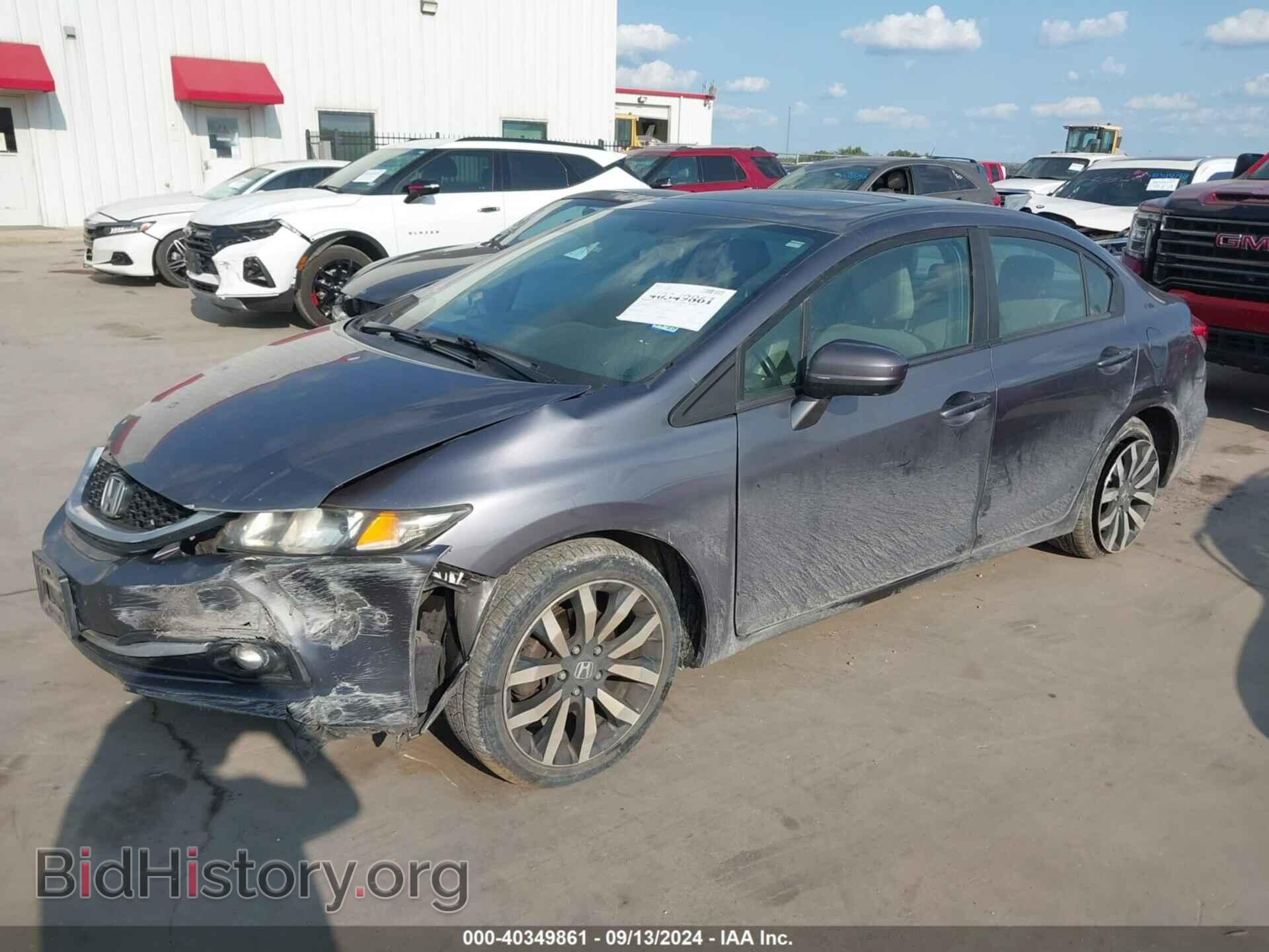 2014 HONDA CIVIC - VIN: 19XFB2F96EE003926 - Фото 2