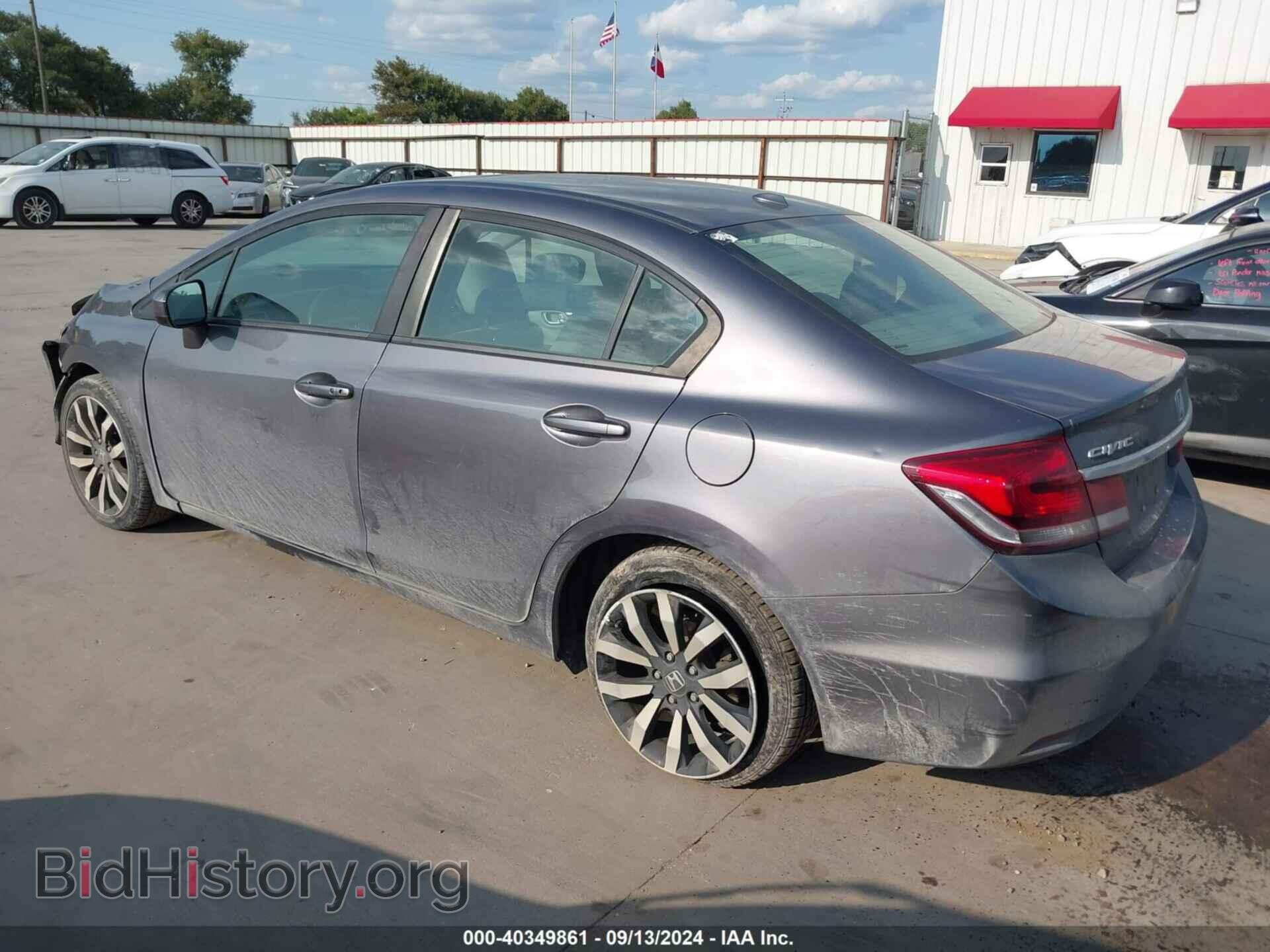 2014 HONDA CIVIC - VIN: 19XFB2F96EE003926 - Фото 3
