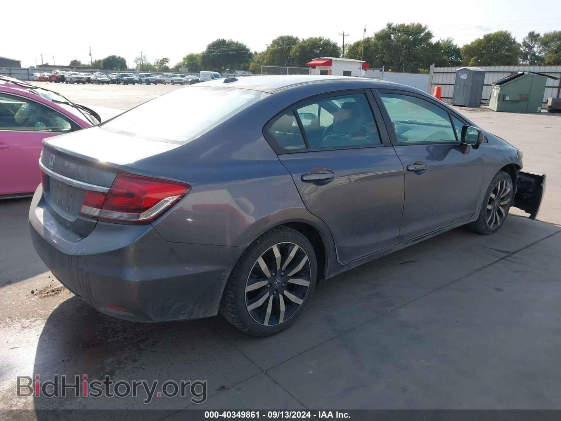 2014 HONDA CIVIC - VIN: 19XFB2F96EE003926 - Фото 4