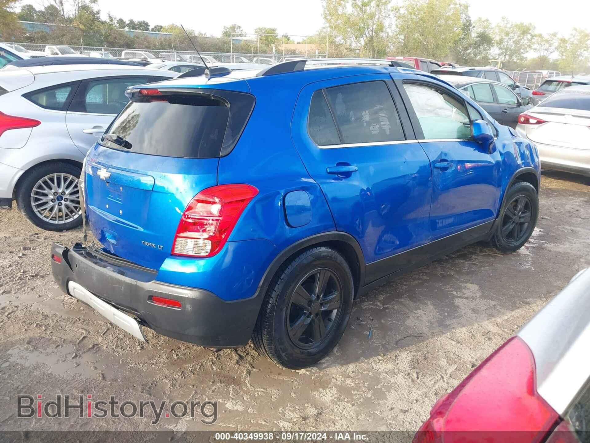 2016 CHEVROLET TRAX - VIN: KL7CJLSB2GB684409 - Фото 4