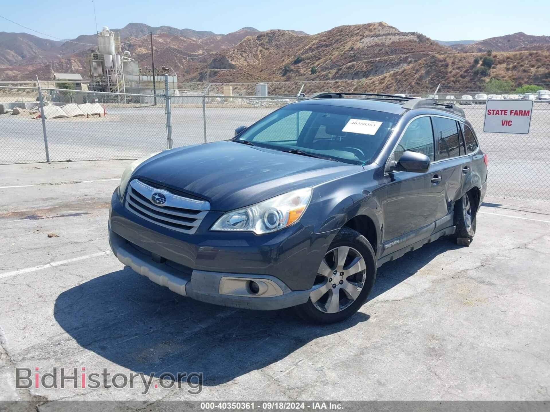 2011 SUBARU OUTBACK - VIN: 4S4BRDKC9B2378107 - Фото 2