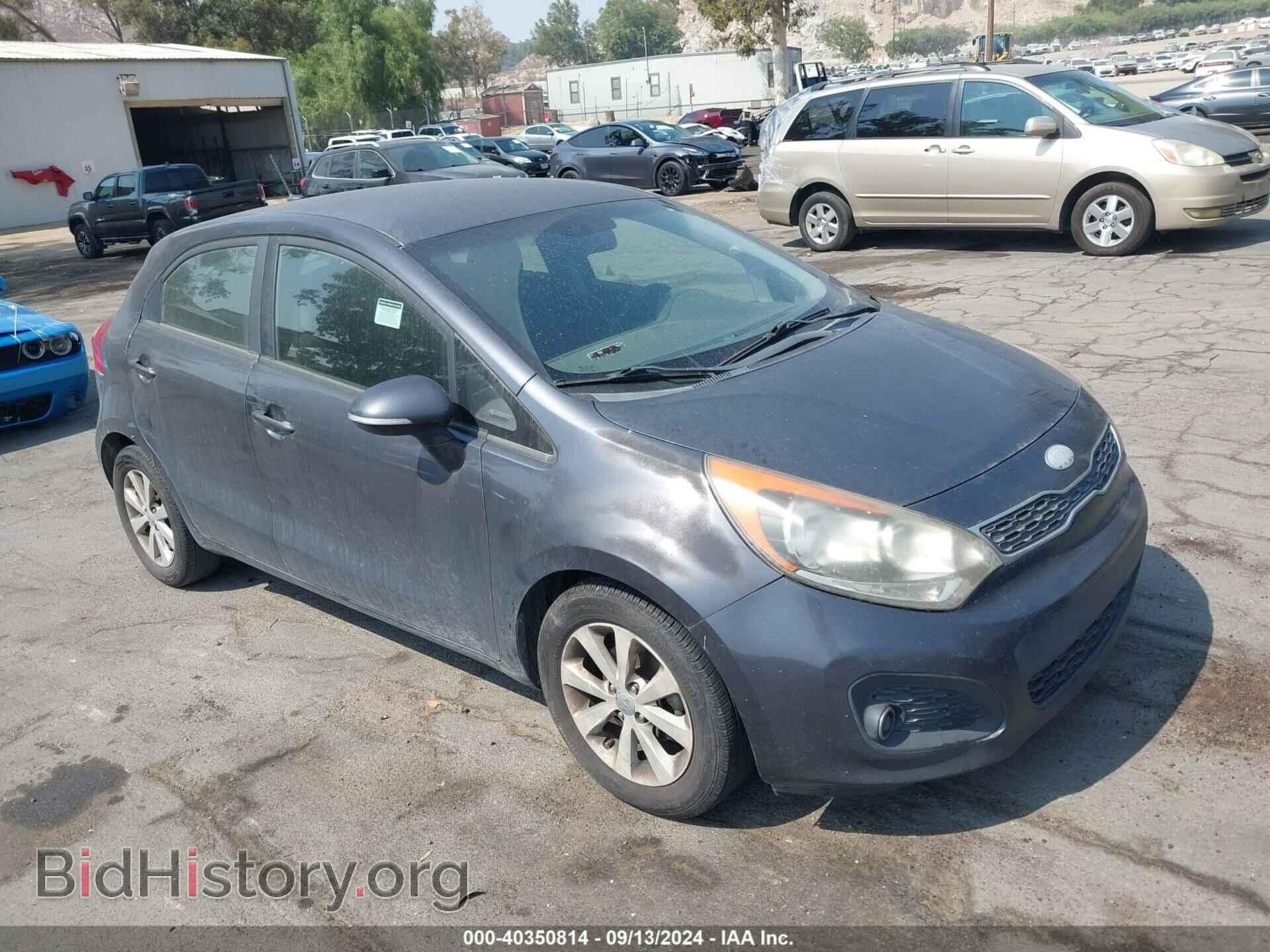 Фотография KNADN5A36D6214841 - KIA RIO 2013