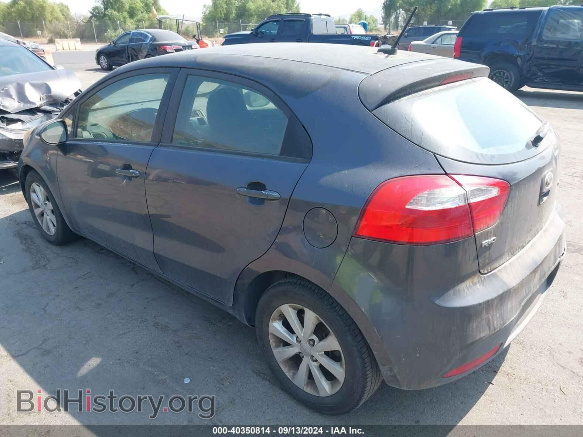 2013 KIA RIO - VIN: KNADN5A36D6214841 - Фото 3