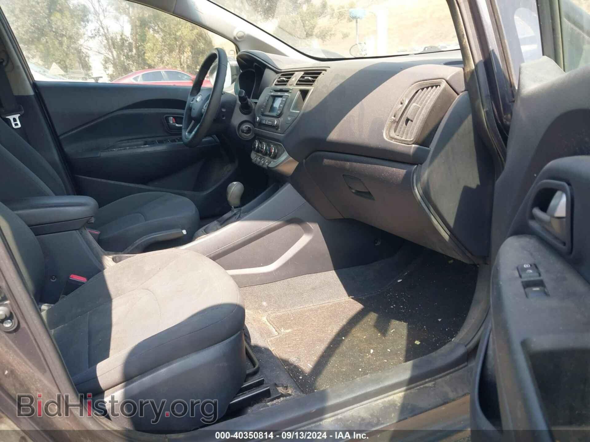2013 KIA RIO - VIN: KNADN5A36D6214841 - Фото 5