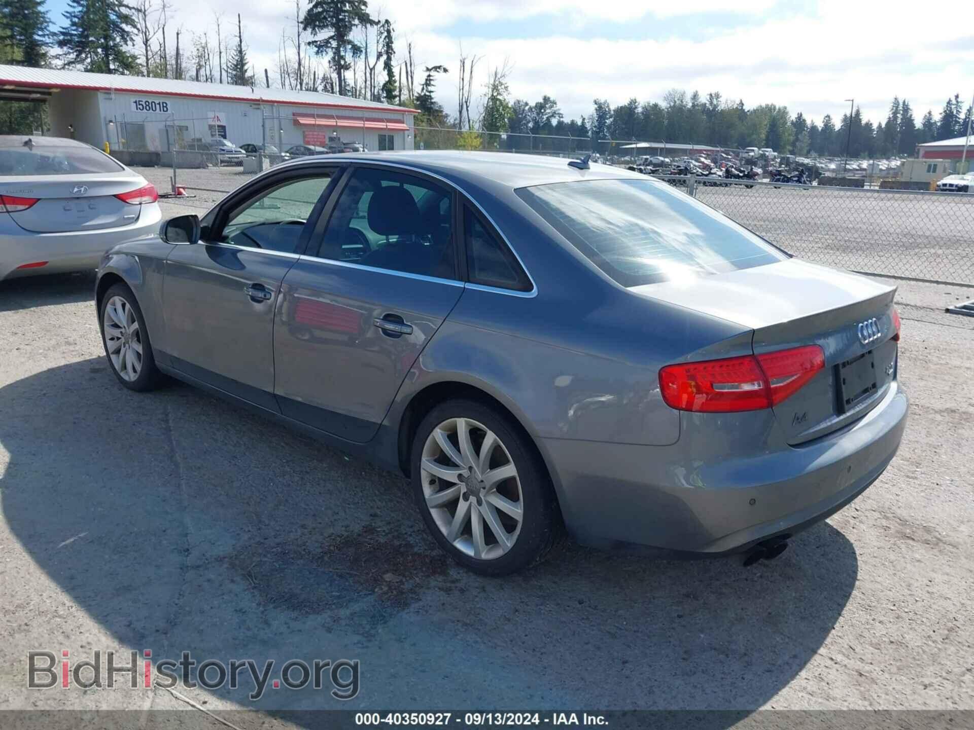 2013 AUDI A4 - VIN: WAUFFAFL2DA183933 - Фото 3