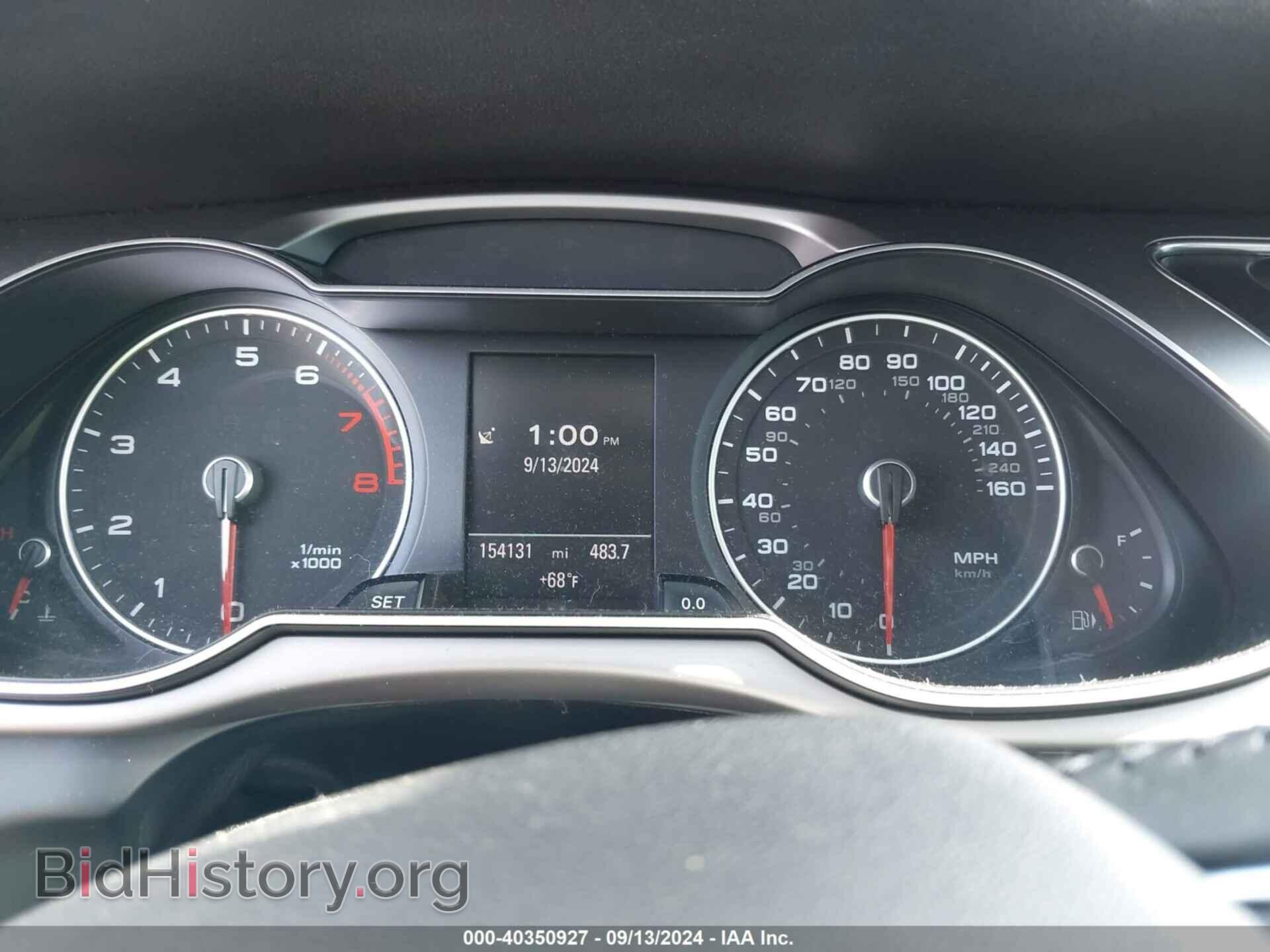 2013 AUDI A4 - VIN: WAUFFAFL2DA183933 - Фото 7