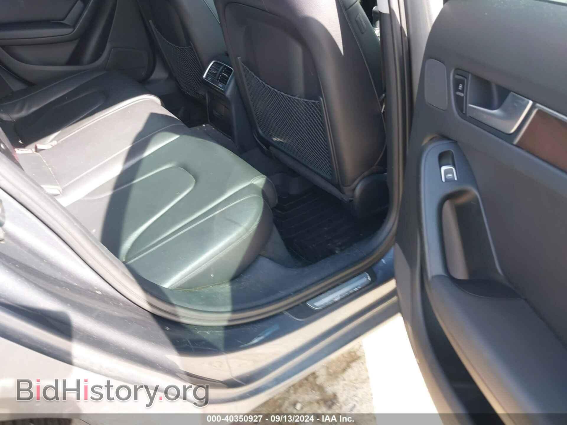 2013 AUDI A4 - VIN: WAUFFAFL2DA183933 - Фото 8