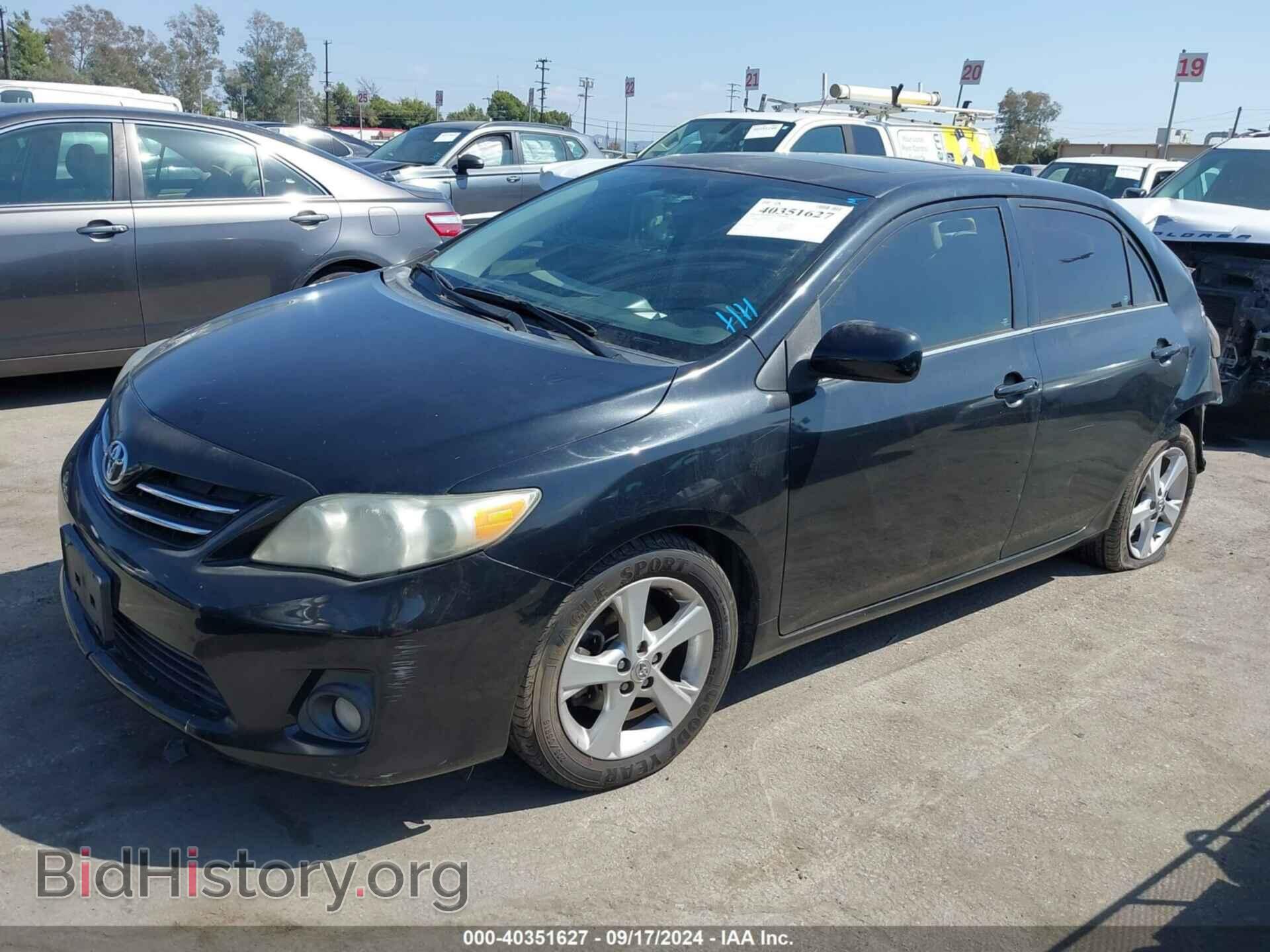 2013 TOYOTA COROLLA - VIN: 5YFBU4EE3DP077207 - Фото 2