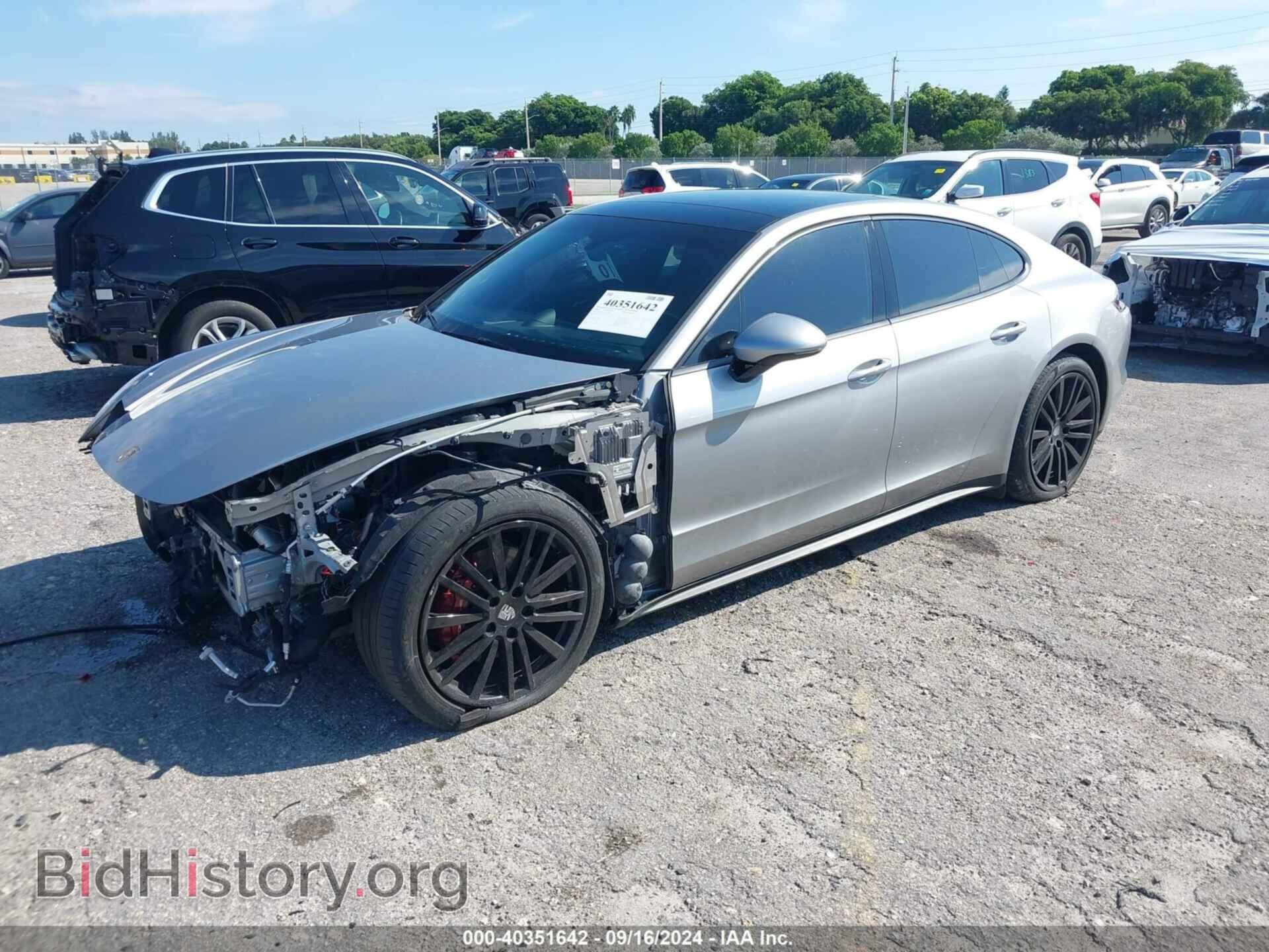 2020 PORSCHE PANAMERA - VIN: WP0AA2A72LL104131 - Фото 2