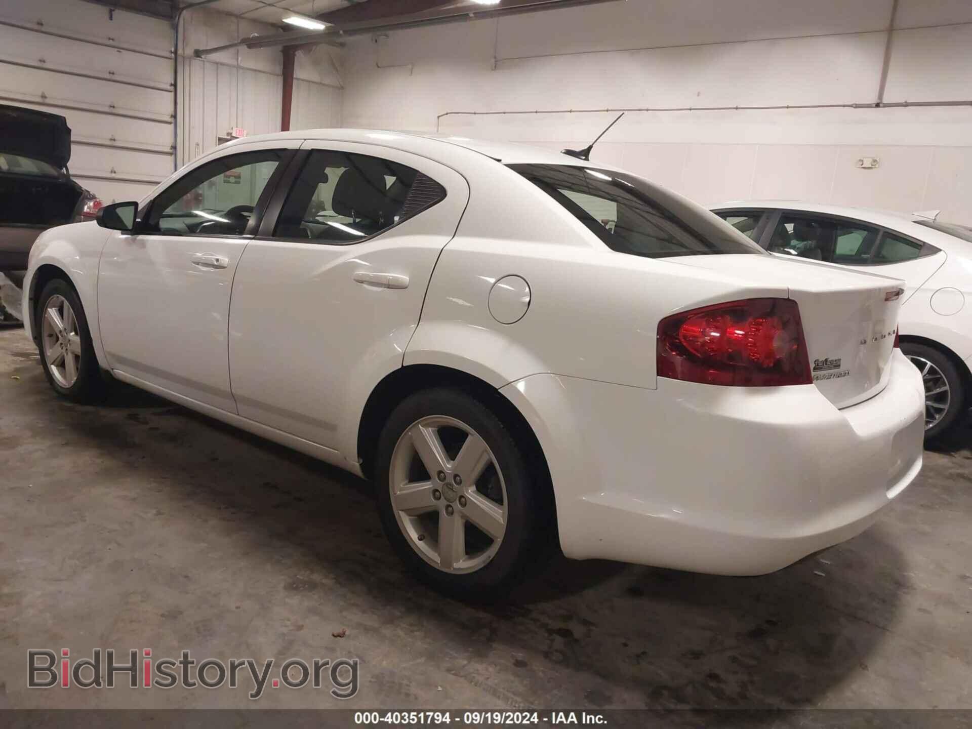 2013 DODGE AVENGER - VIN: 1C3CDZAB4DN535092 - Фото 3