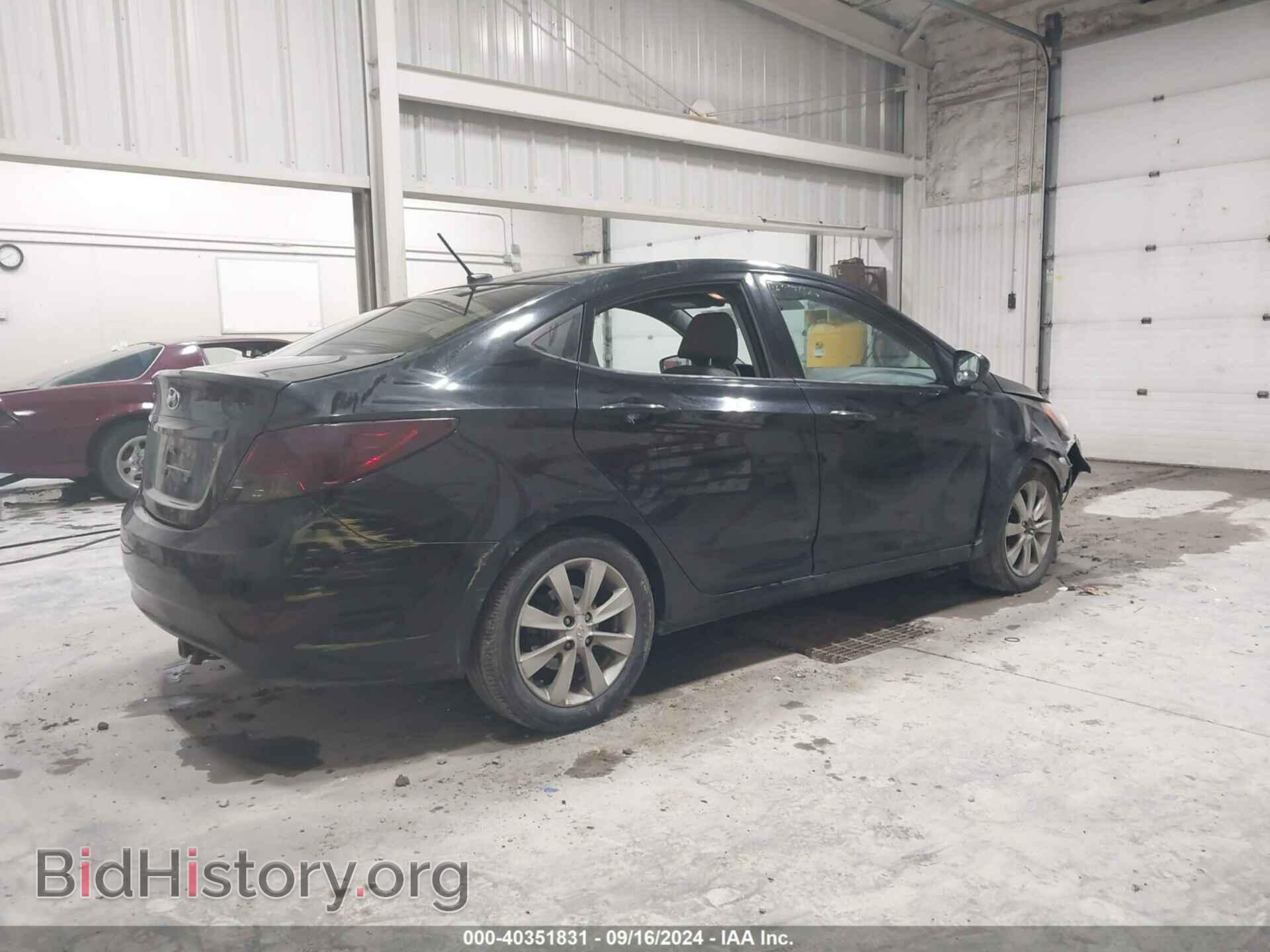 2012 HYUNDAI ACCENT - VIN: KMHCU4AEXCU060279 - Фото 4