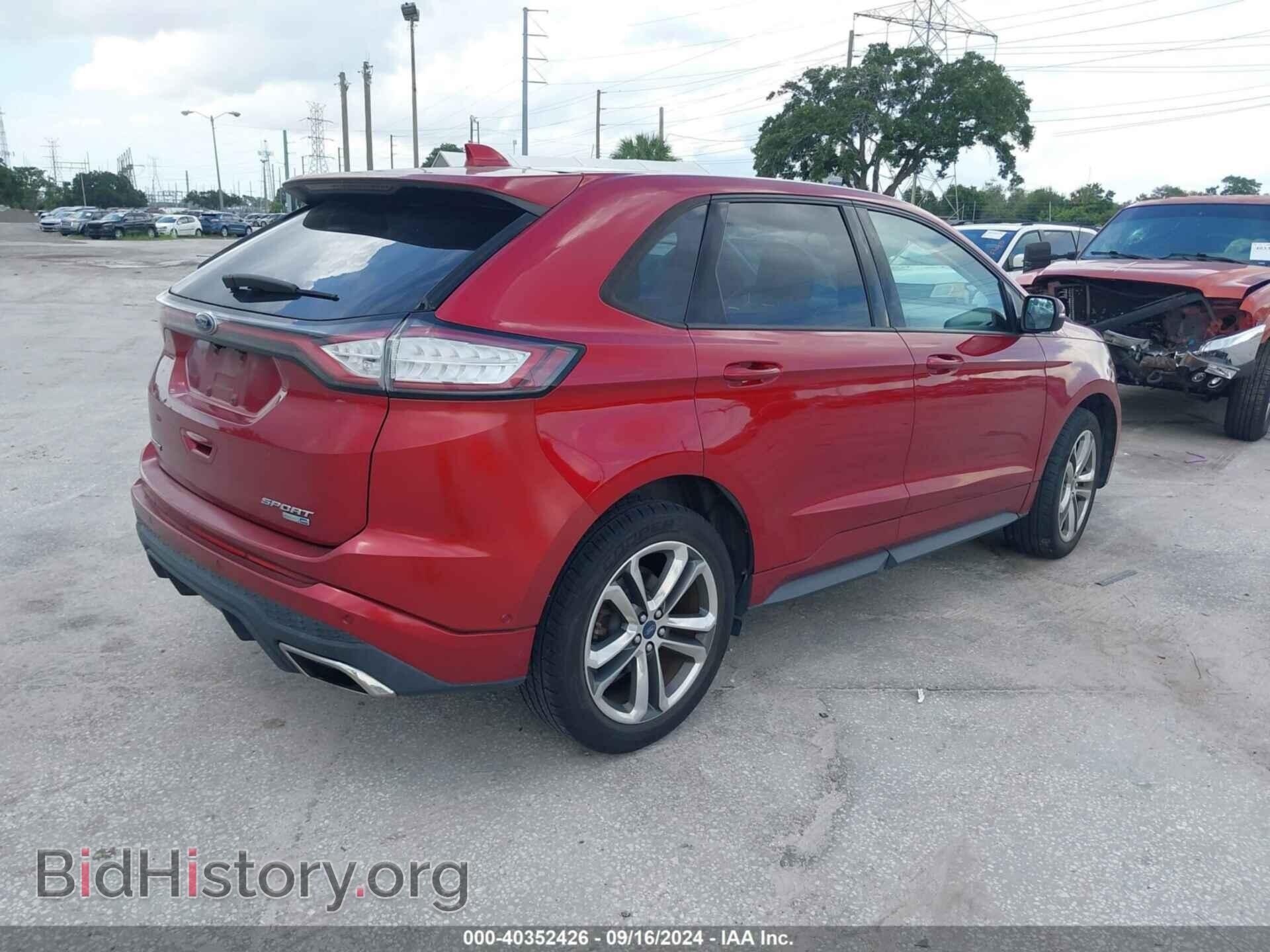 2015 FORD EDGE - VIN: 2FMTK4APXFBB67754 - Фото 4