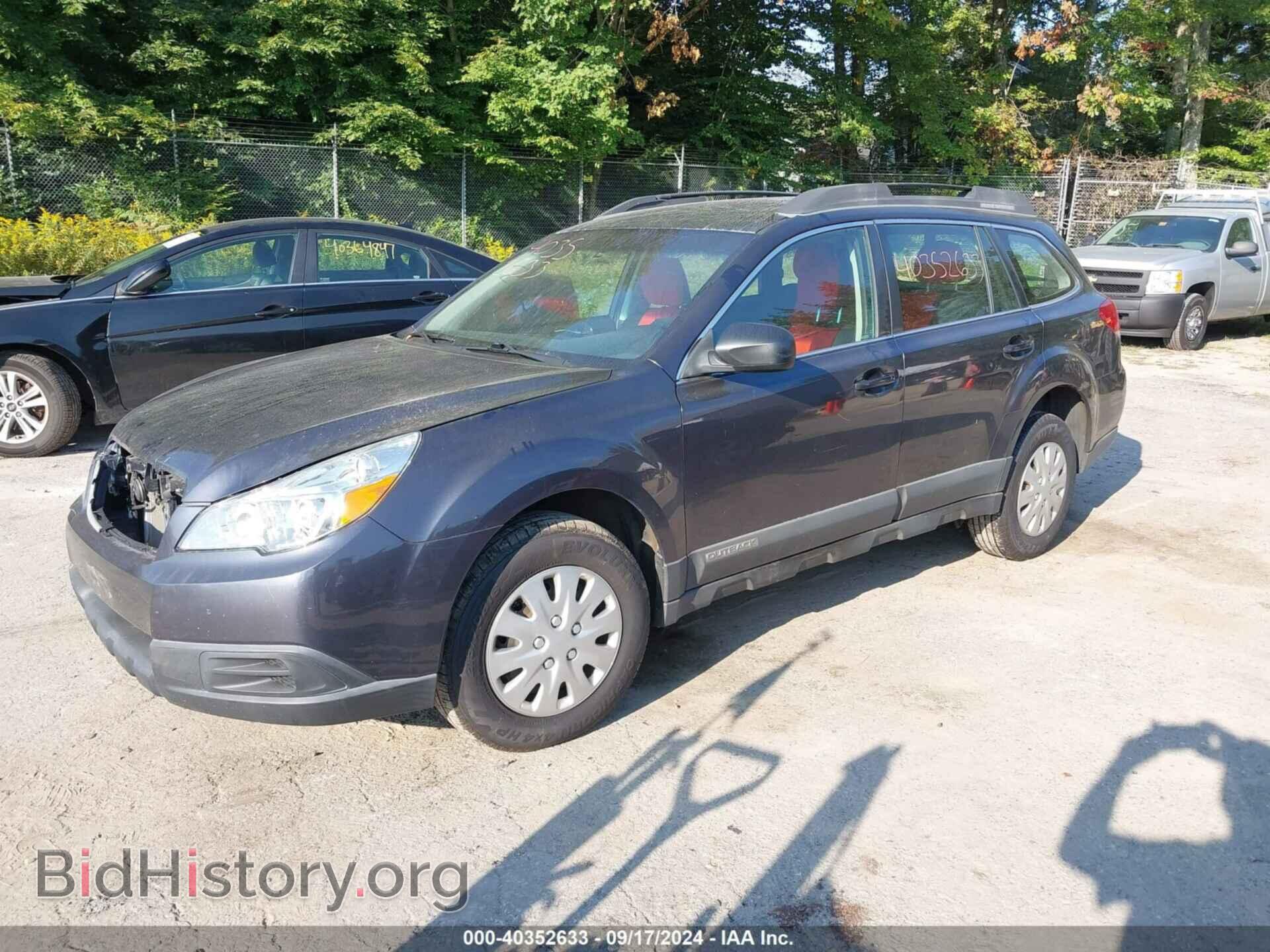 2011 SUBARU OUTBACK - VIN: 4S4BRBAC8B3323146 - Фото 2