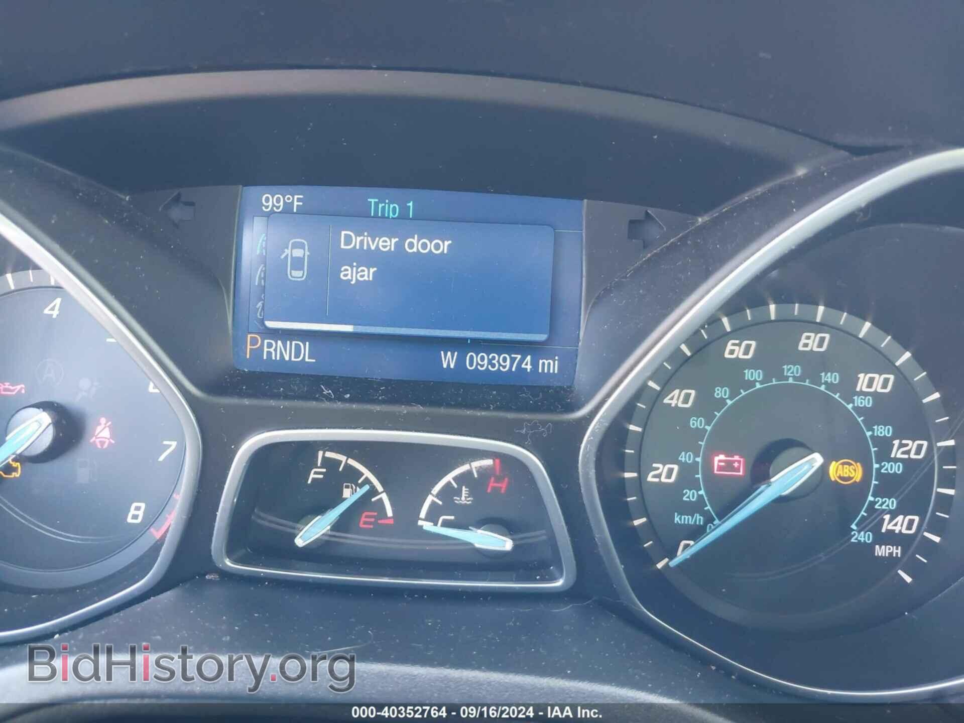 2014 FORD FOCUS - VIN: 1FADP3F25EL406276 - Фото 7