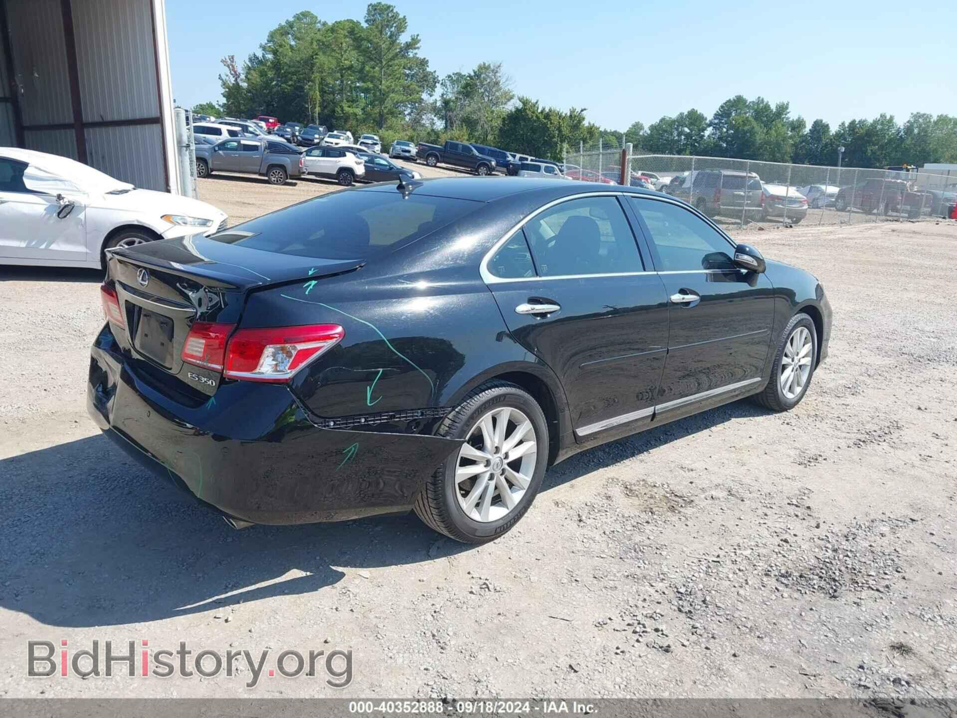 2011 LEXUS ES 350 - VIN: JTHBK1EG7B2471549 - Фото 4