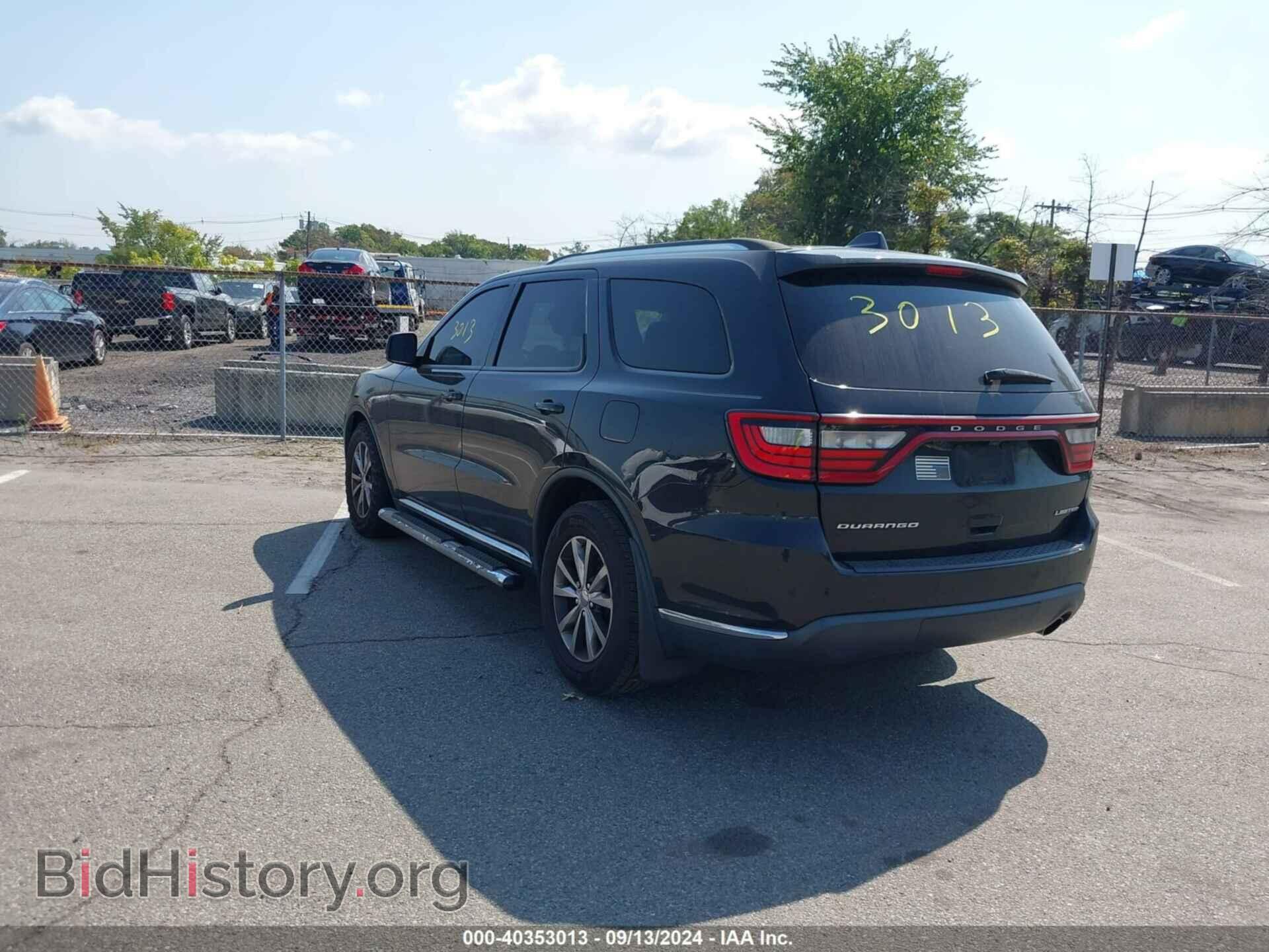 2016 DODGE DURANGO - VIN: 1C4RDHDG5GC440273 - Photo 3