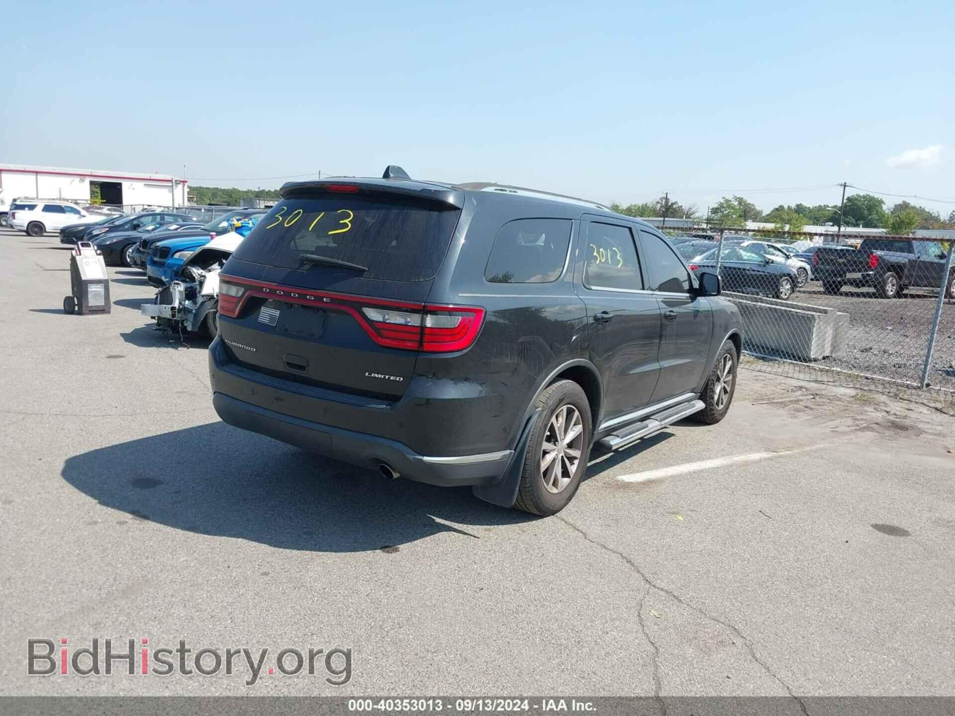 2016 DODGE DURANGO - VIN: 1C4RDHDG5GC440273 - Photo 4