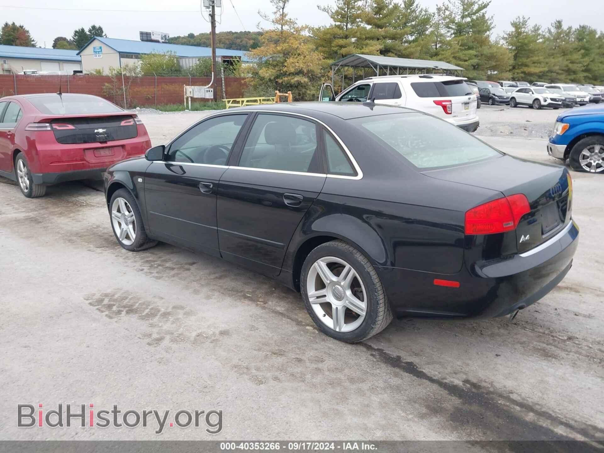 2007 AUDI A4 - VIN: WAUAF78E47A019499 - Фото 3