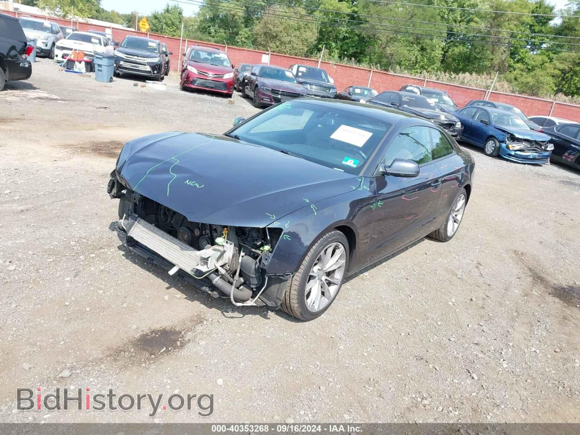 2014 AUDI A5 - VIN: WAURFAFR1EA064225 - Фото 2