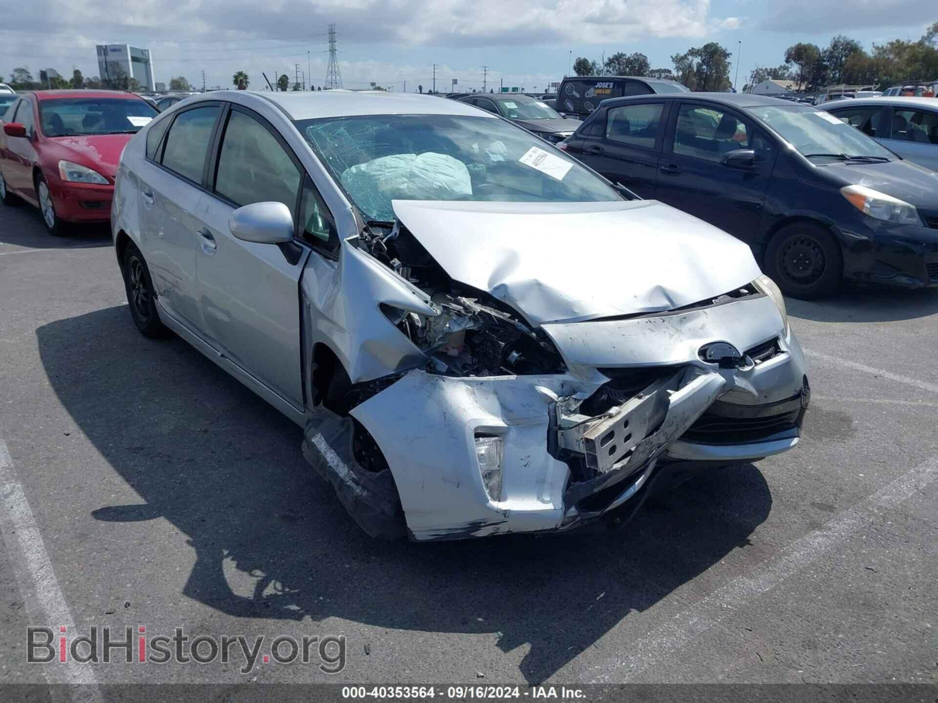 Фотография JTDKN3DU4E0361585 - TOYOTA PRIUS 2014