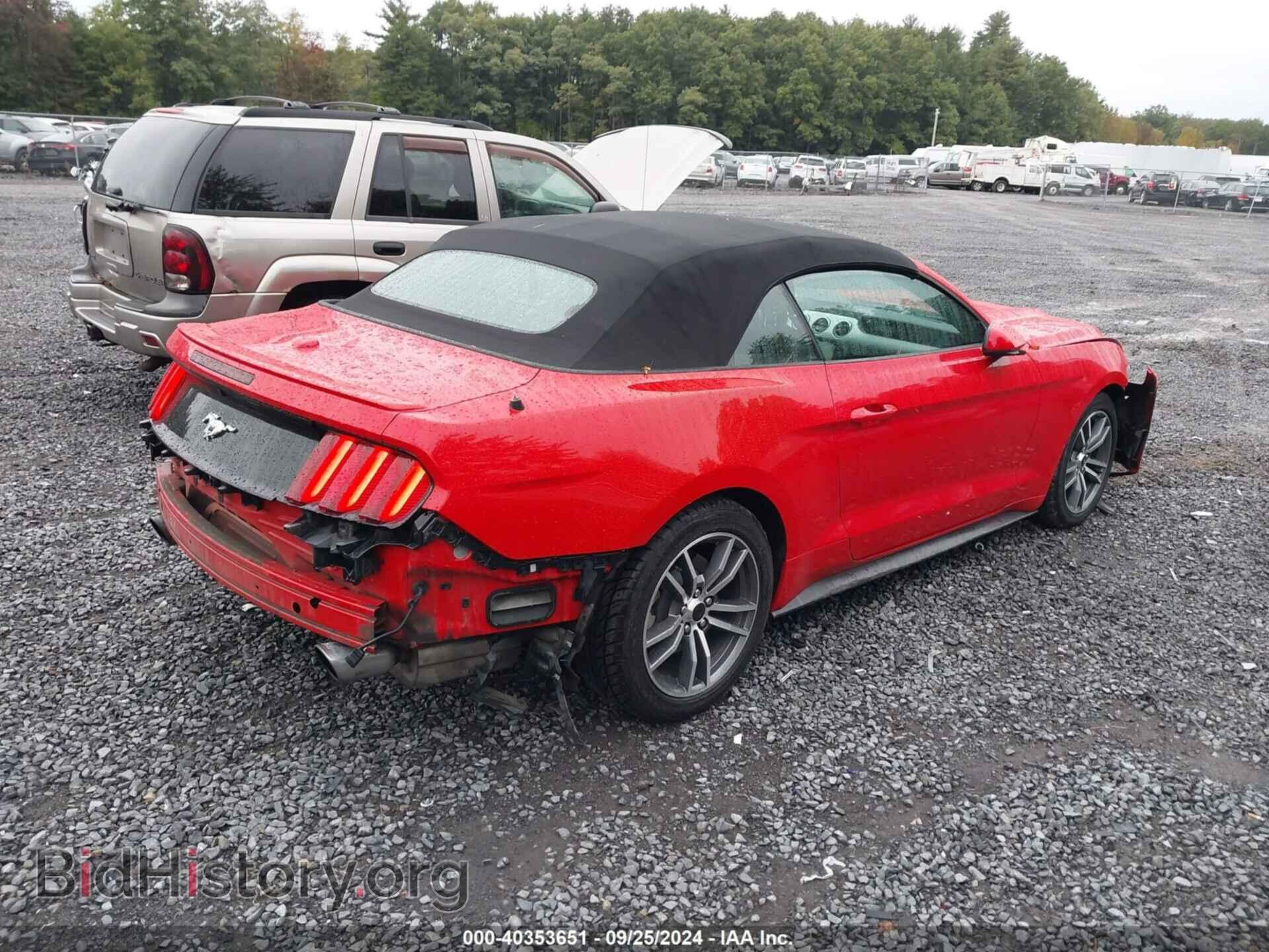2015 FORD MUSTANG - VIN: 1FATP8UH6F5377554 - Фото 4