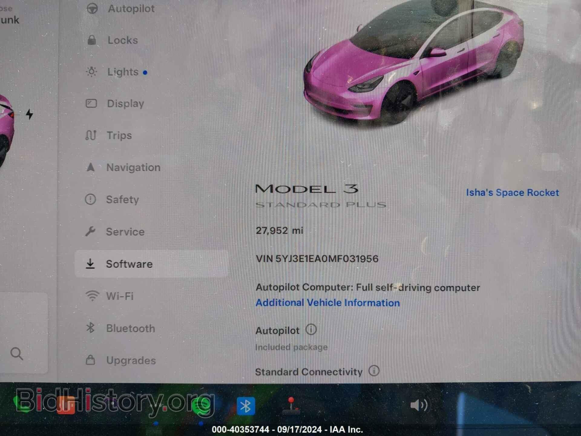 2021 TESLA MODEL 3 - VIN: 5YJ3E1EA0MF031956 - Photo 7