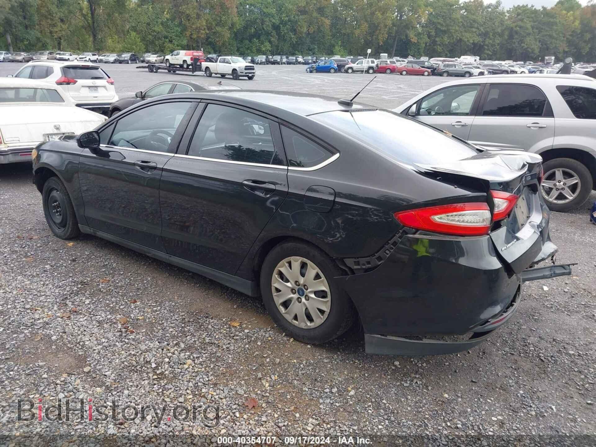 2013 FORD FUSION - VIN: 3FA6P0G75DR262438 - Фото 3