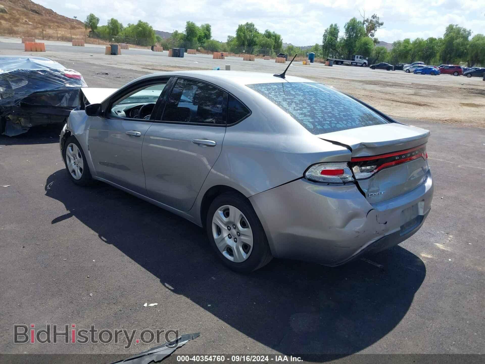 2015 DODGE DART - VIN: 1C3CDFAA2FD141055 - Photo 3