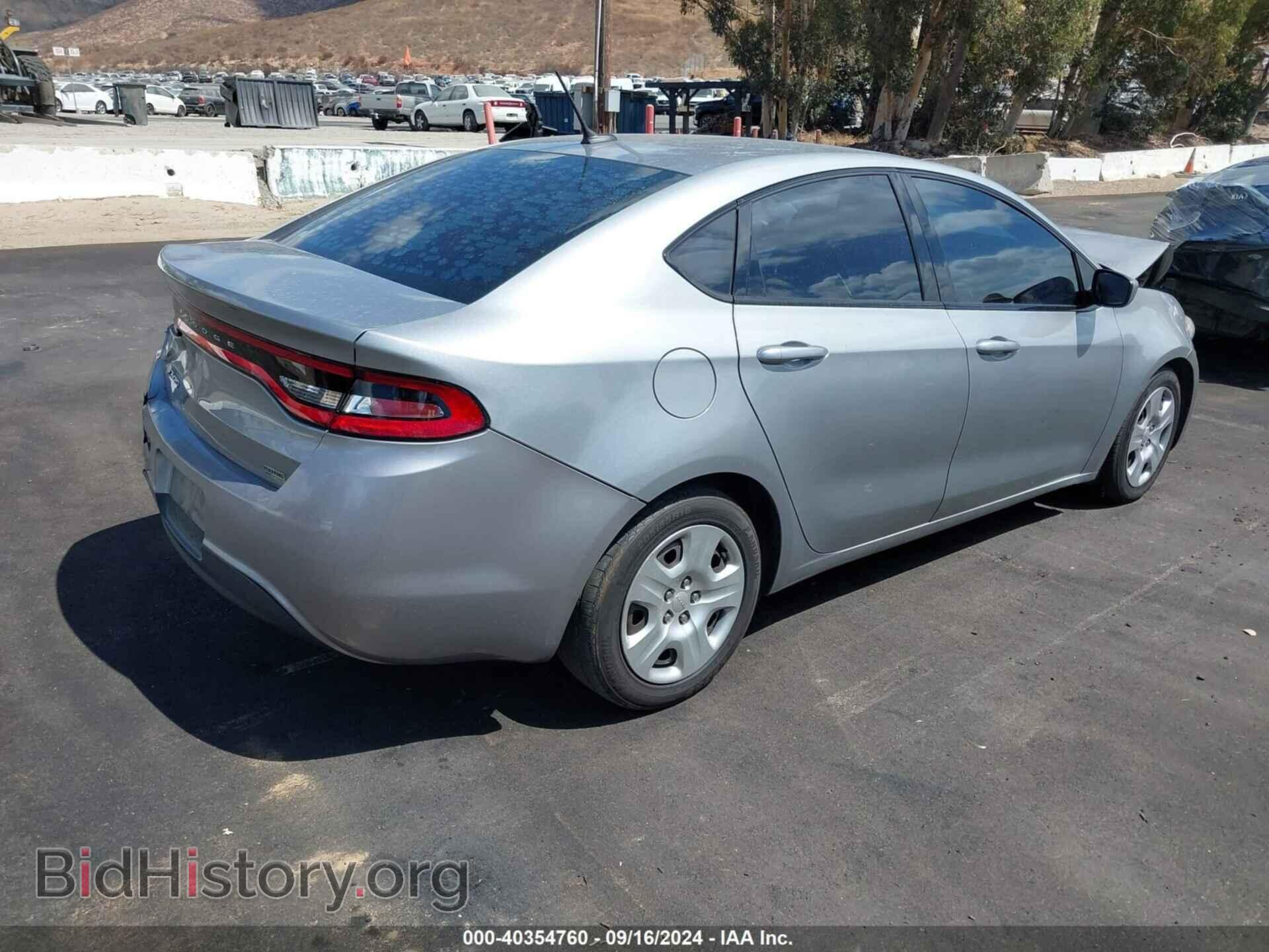 2015 DODGE DART - VIN: 1C3CDFAA2FD141055 - Photo 4