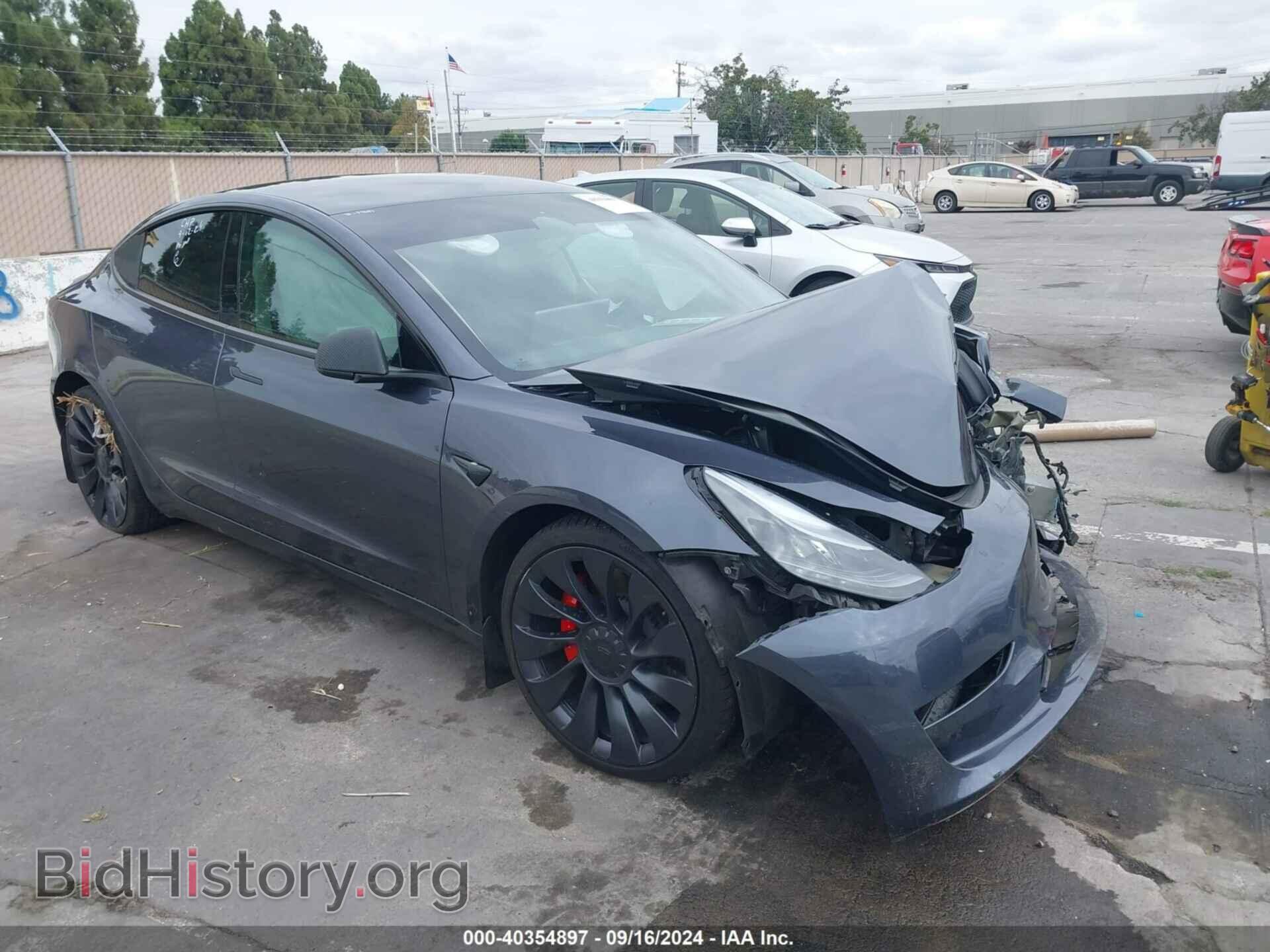 Photo 5YJ3E1EC0PF498784 - TESLA MODEL 3 2023