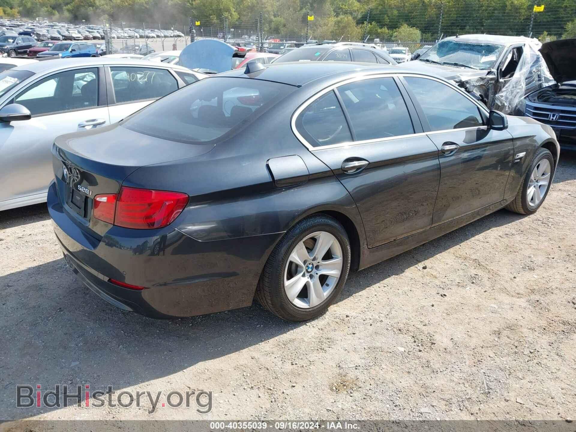 2012 BMW 528I - VIN: WBAXH5C55CDW04553 - Фото 4