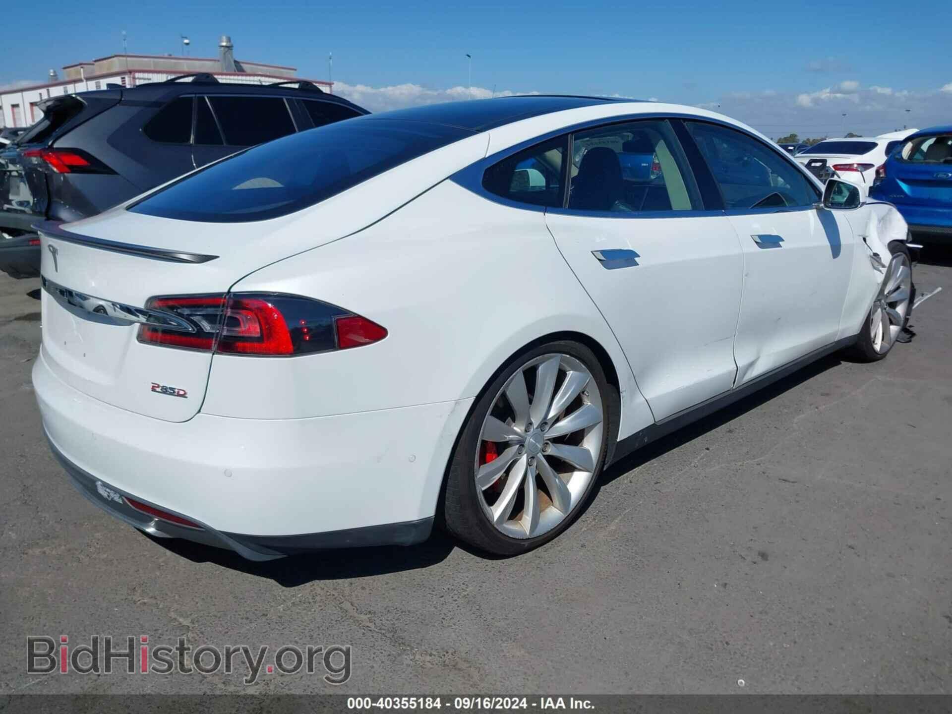 2014 TESLA MODEL S - VIN: 5YJSA1H2XEFP62603 - Photo 4