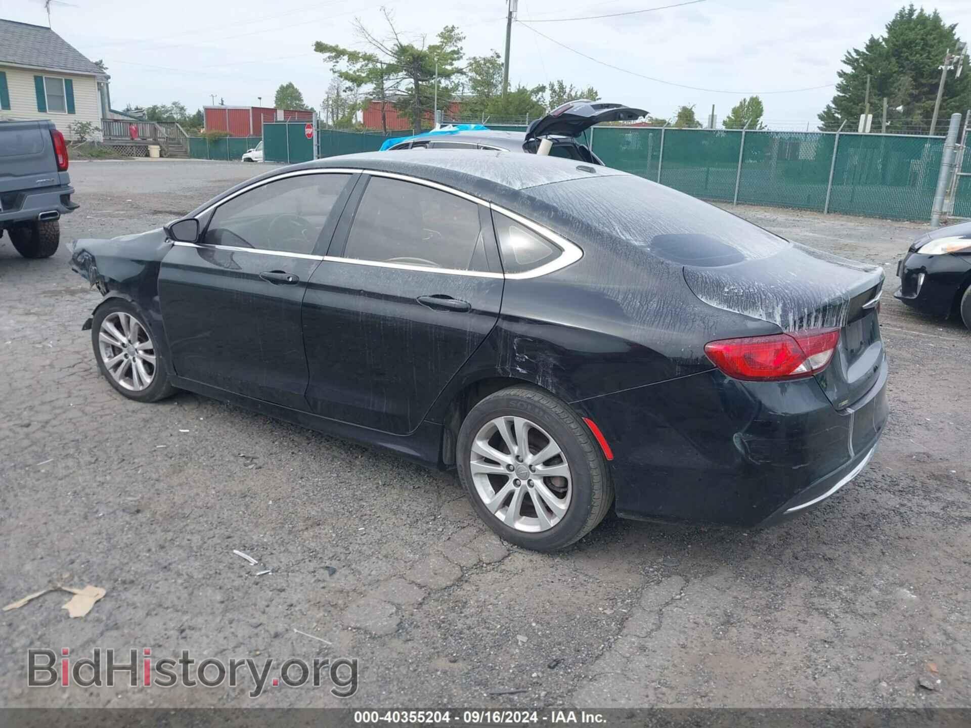 2015 CHRYSLER 200 - VIN: 1C3CCCAB9FN596179 - Фото 3