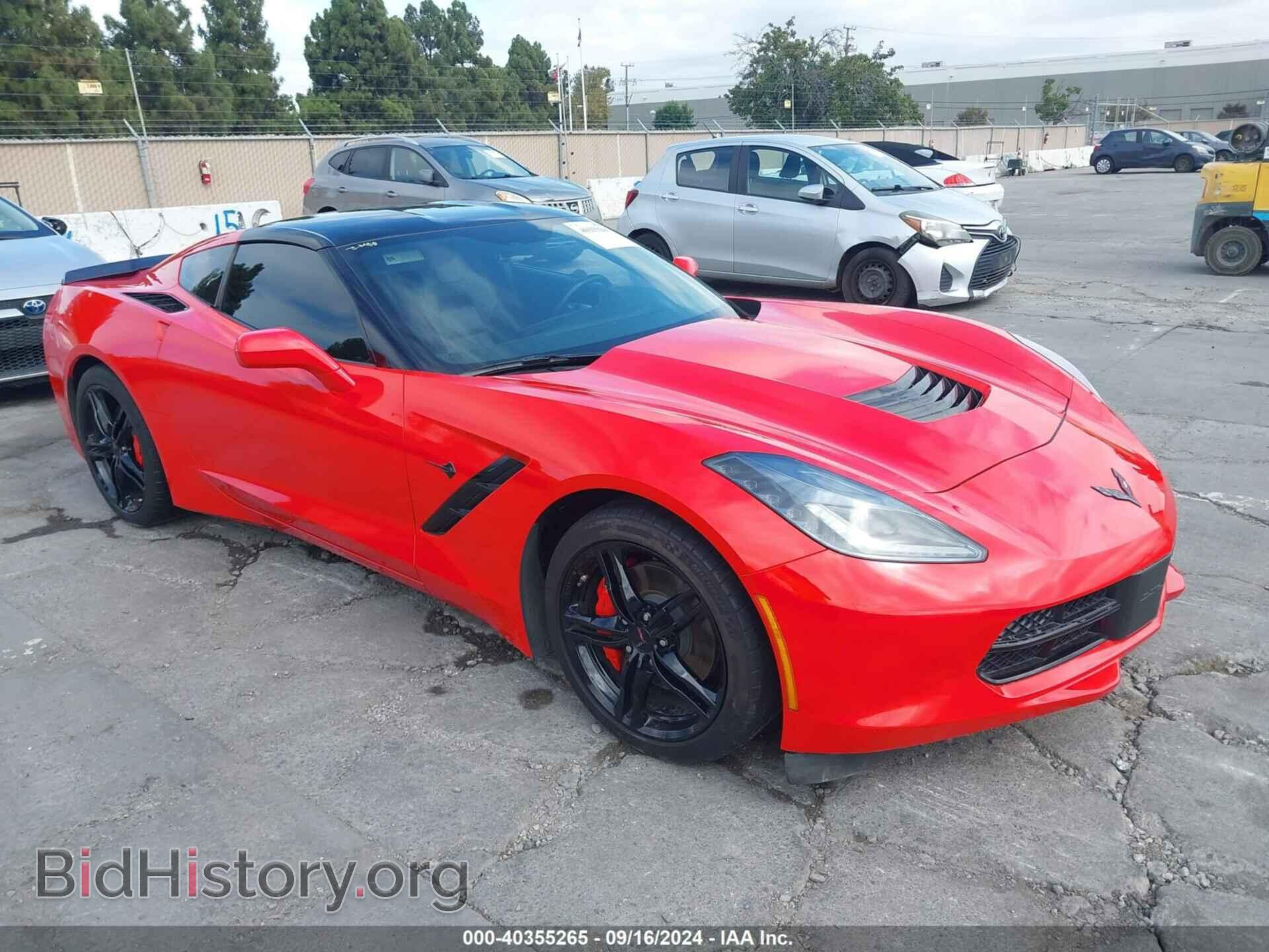 Фотография 1G1YB2D78H5113394 - CHEVROLET CORVETTE 2017