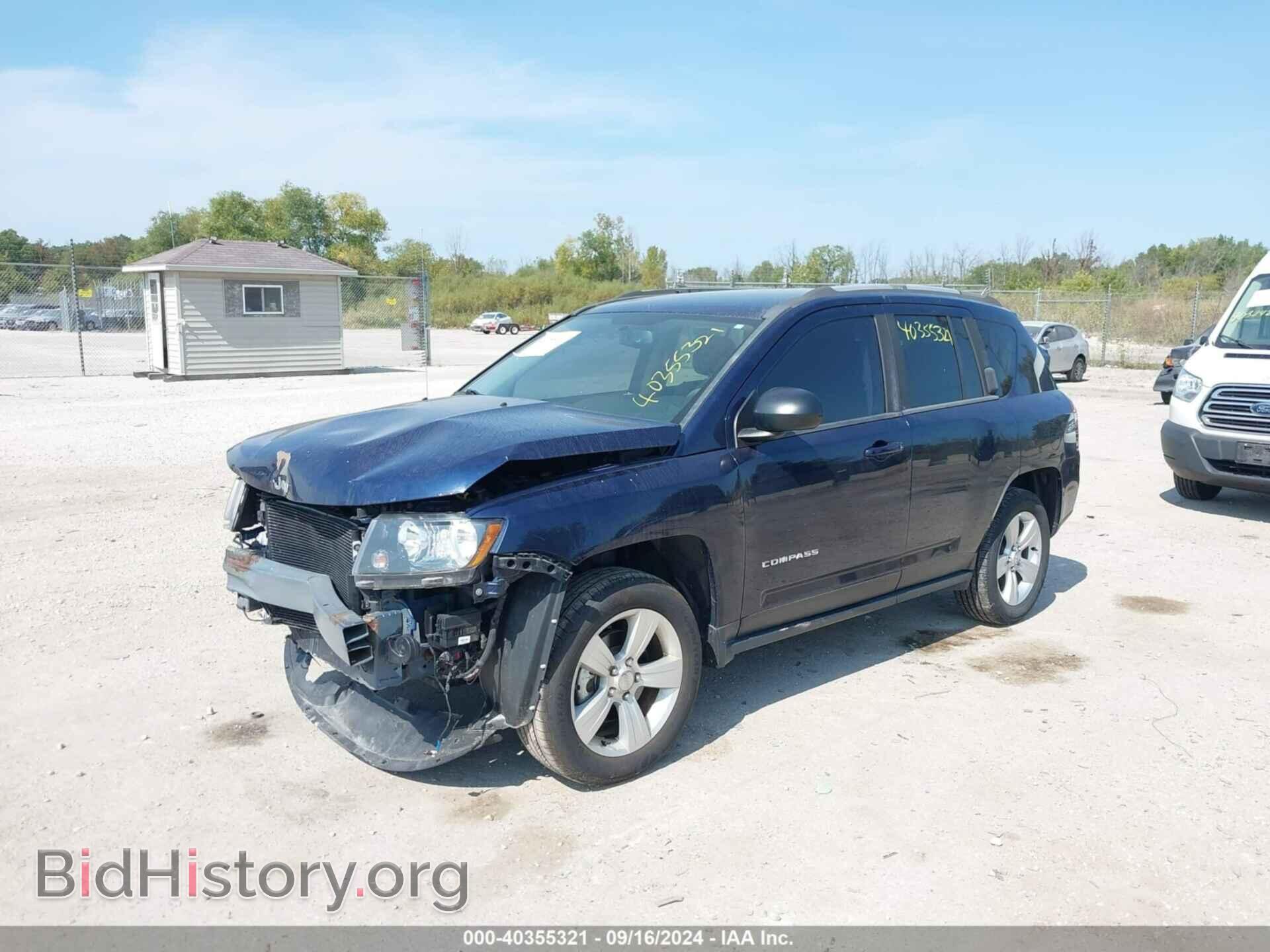 2016 JEEP COMPASS - VIN: 1C4NJCBA2GD513103 - Фото 2