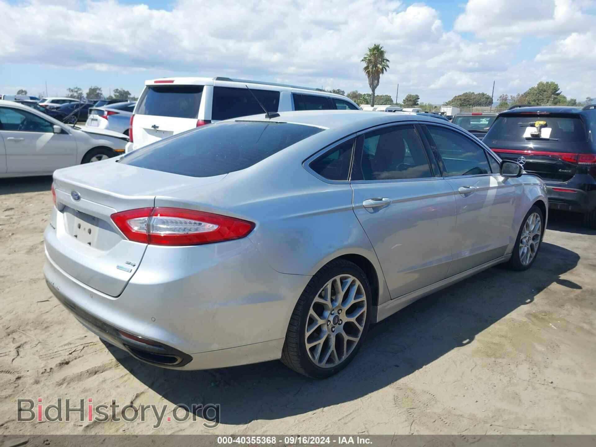 2013 FORD FUSION - VIN: 3FA6P0H94DR206037 - Фото 4